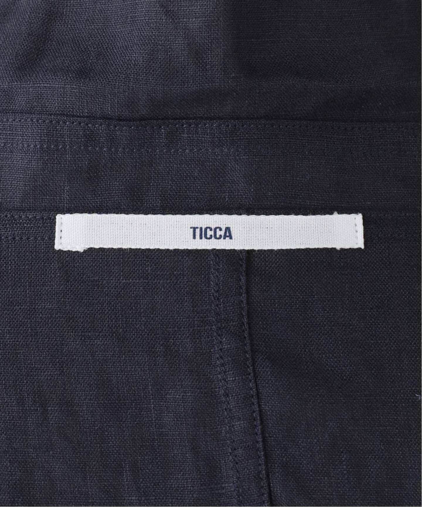 TICCA / ティッカ リネンシャツジャケット（テーラードジャケット