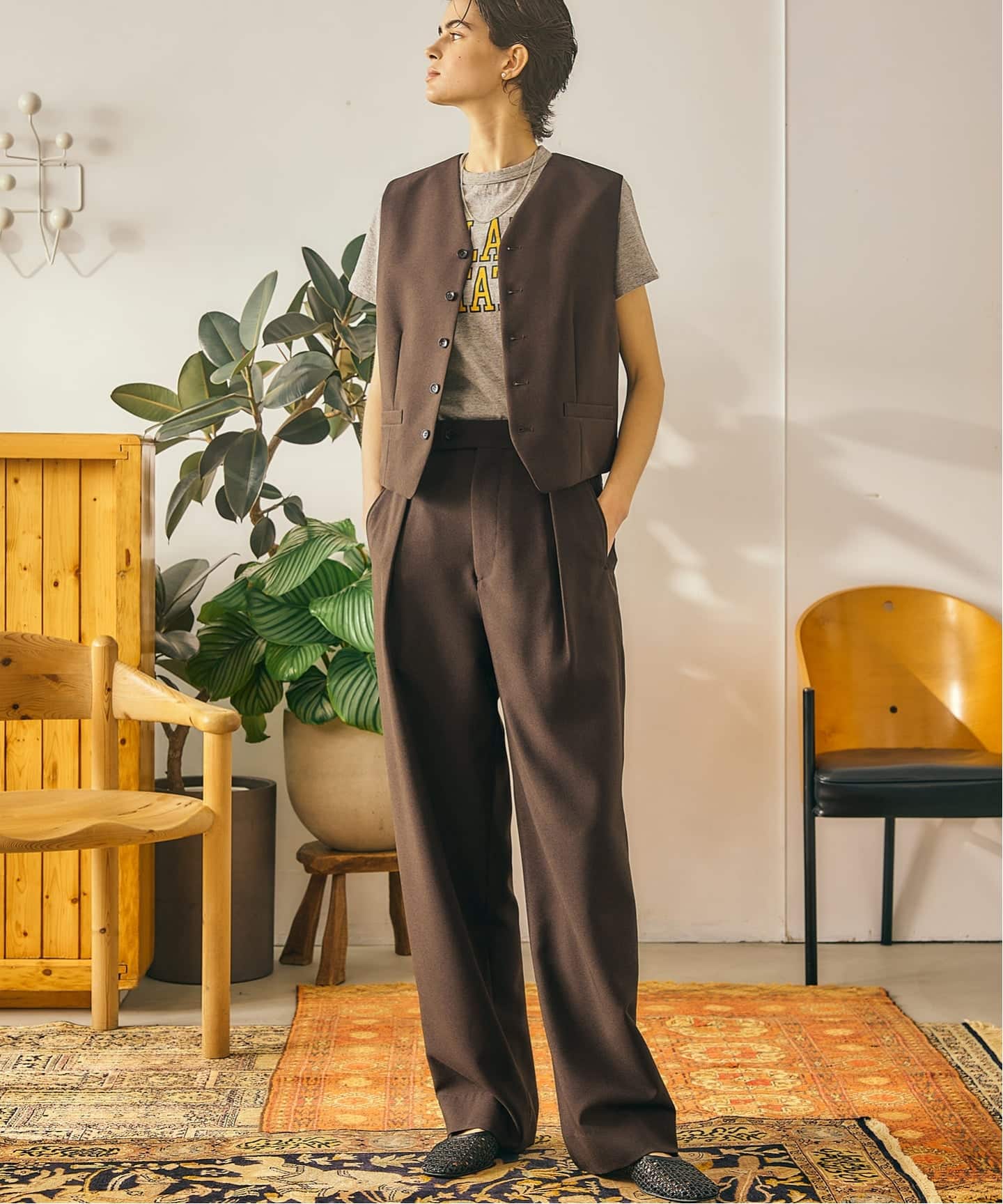 一部店舗+WEB限定》OBLADA / オブラダ GEORGE VEST（スーツベスト