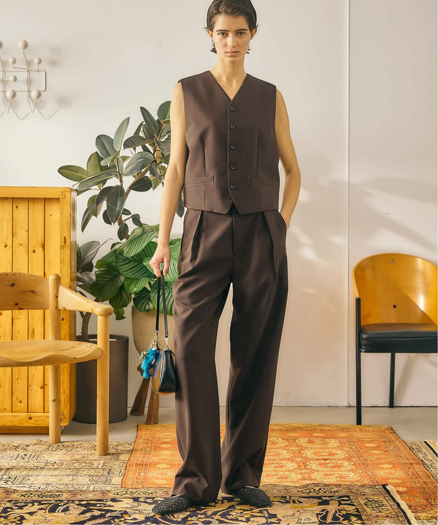 一部店舗+WEB限定》OBLADA / オブラダ GEORGE VEST（スーツベスト