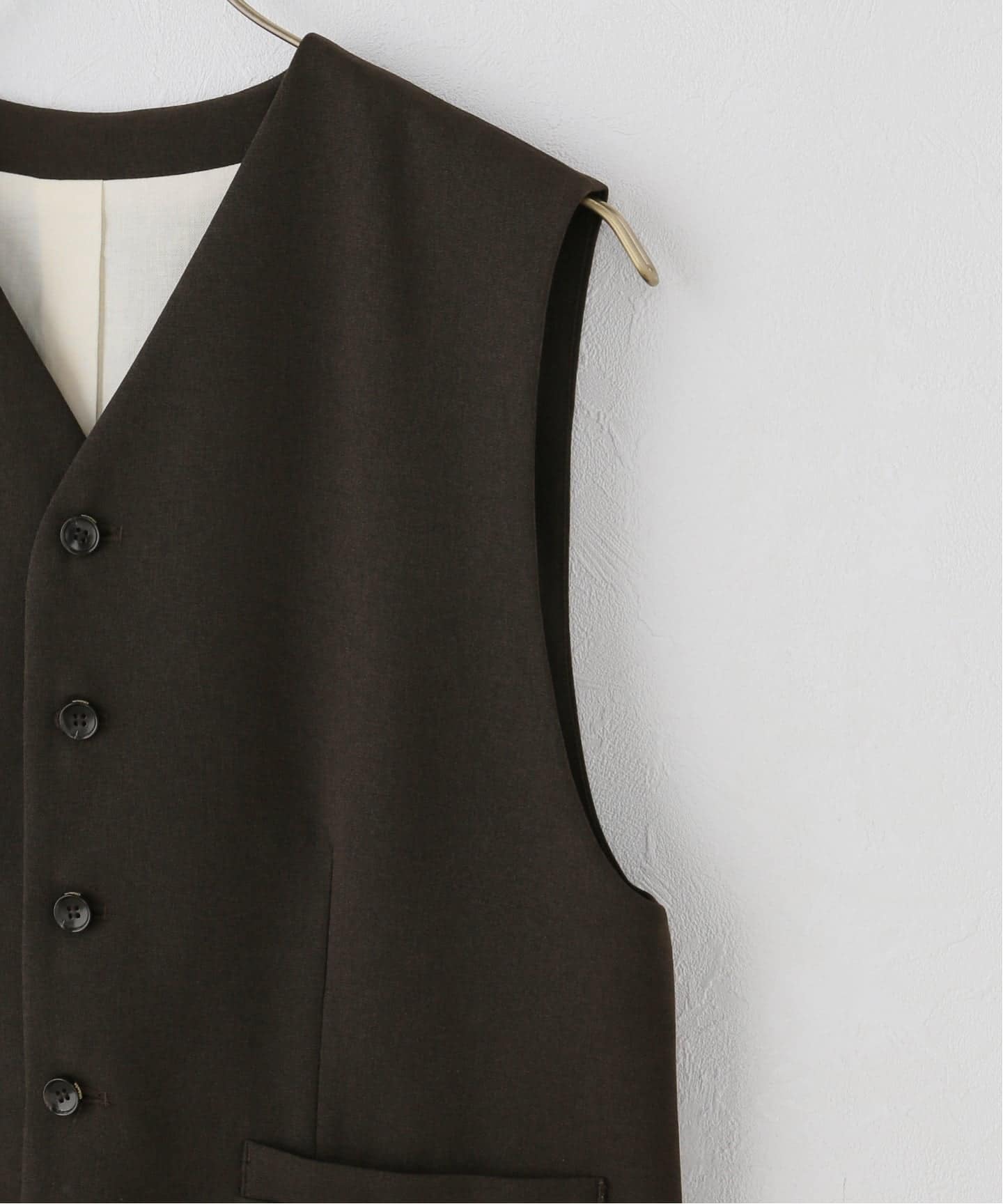一部店舗+WEB限定》OBLADA / オブラダ GEORGE VEST（スーツベスト
