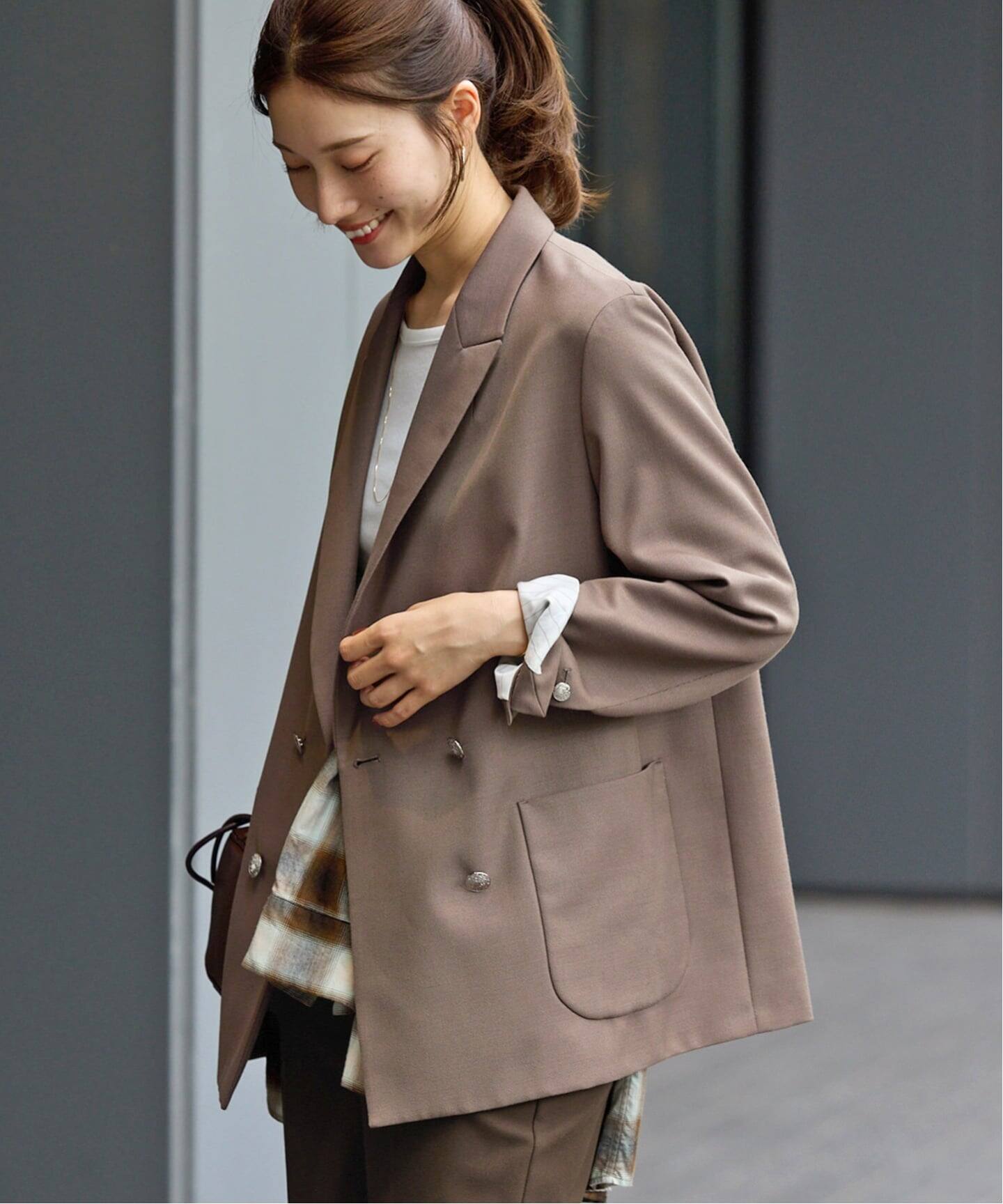 未使用タグ付き【FRAMEWORK】 TWRカルゼDBジャケット ≪追加≫TWRカルゼDBジャケット（テーラードジャケット）｜FRAMeWORK