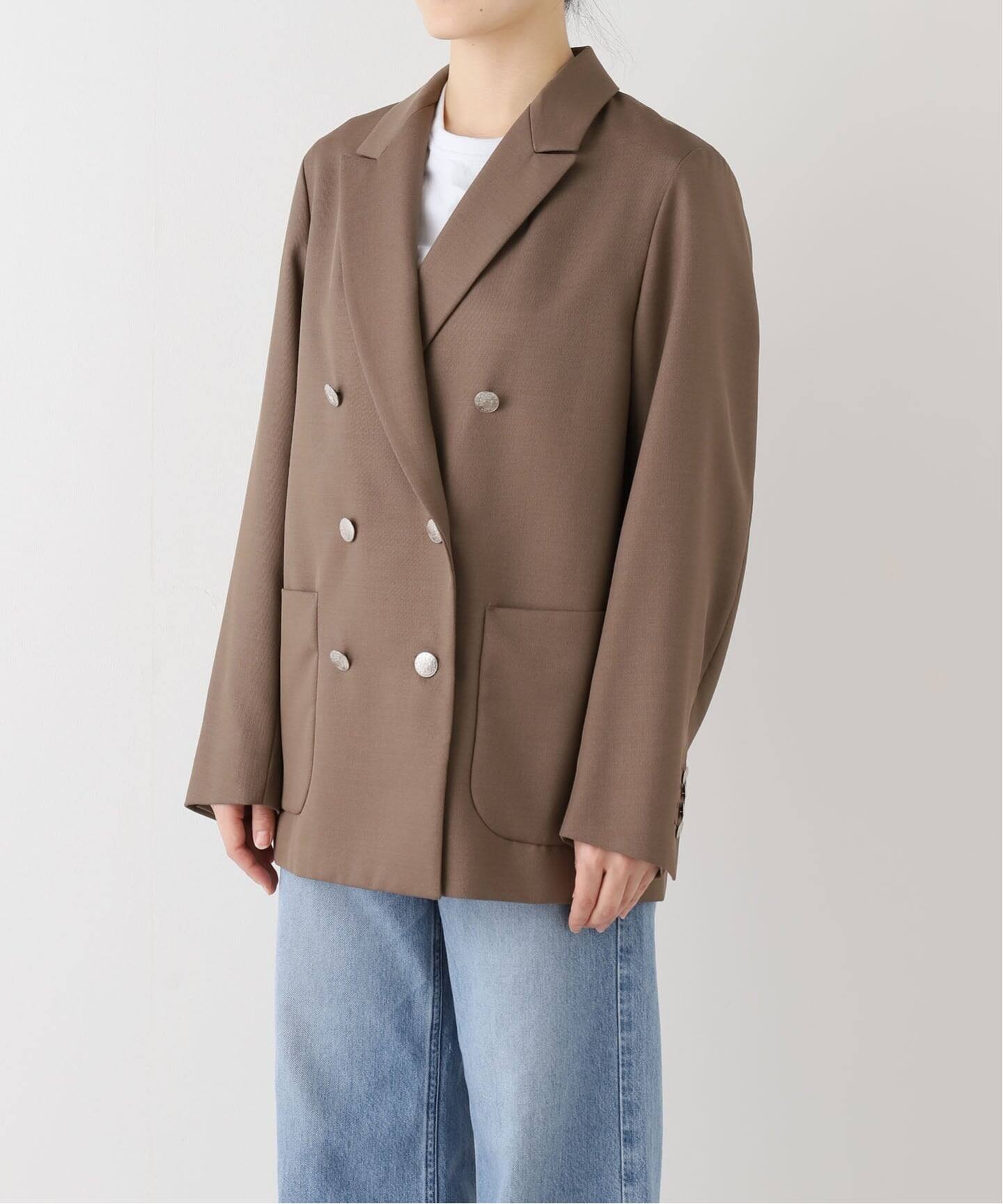 トラキチ様☆【新品】フレームワーク TWRカルゼDBジャケット 38 ネイビー フレームワーク FRAMeWORK ≪追加予約≫TWRカルゼDBジャケット