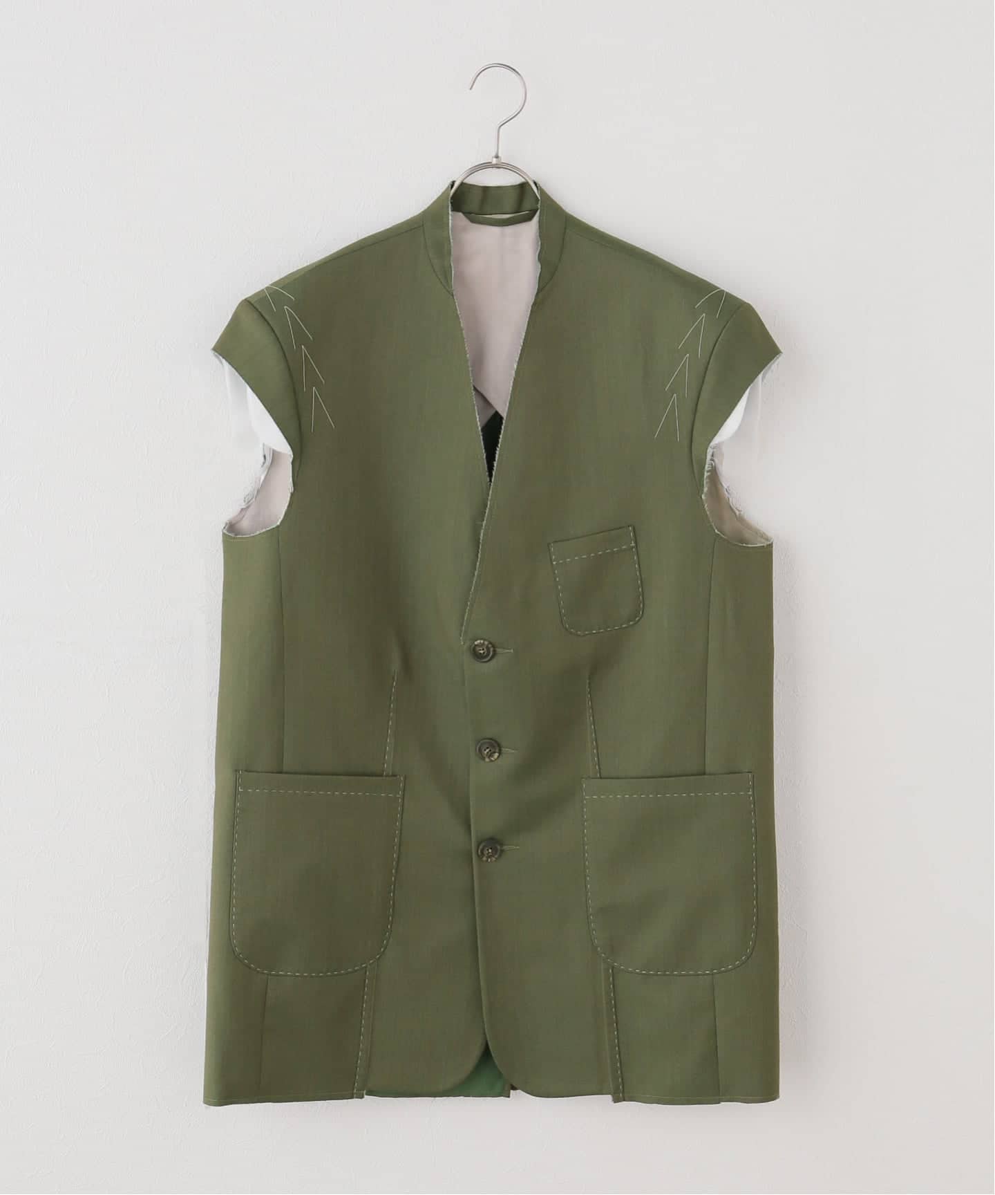SONIACARRASCOソニアカラスコ SLEEVELESS TAILORED SONIA CARRASCO/ソニア カラスコ DECONSTRUCTED N/SBLAZER（その他