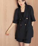 《予約・セットアップ対応》ドンゴロスハーフスリーブジャケット