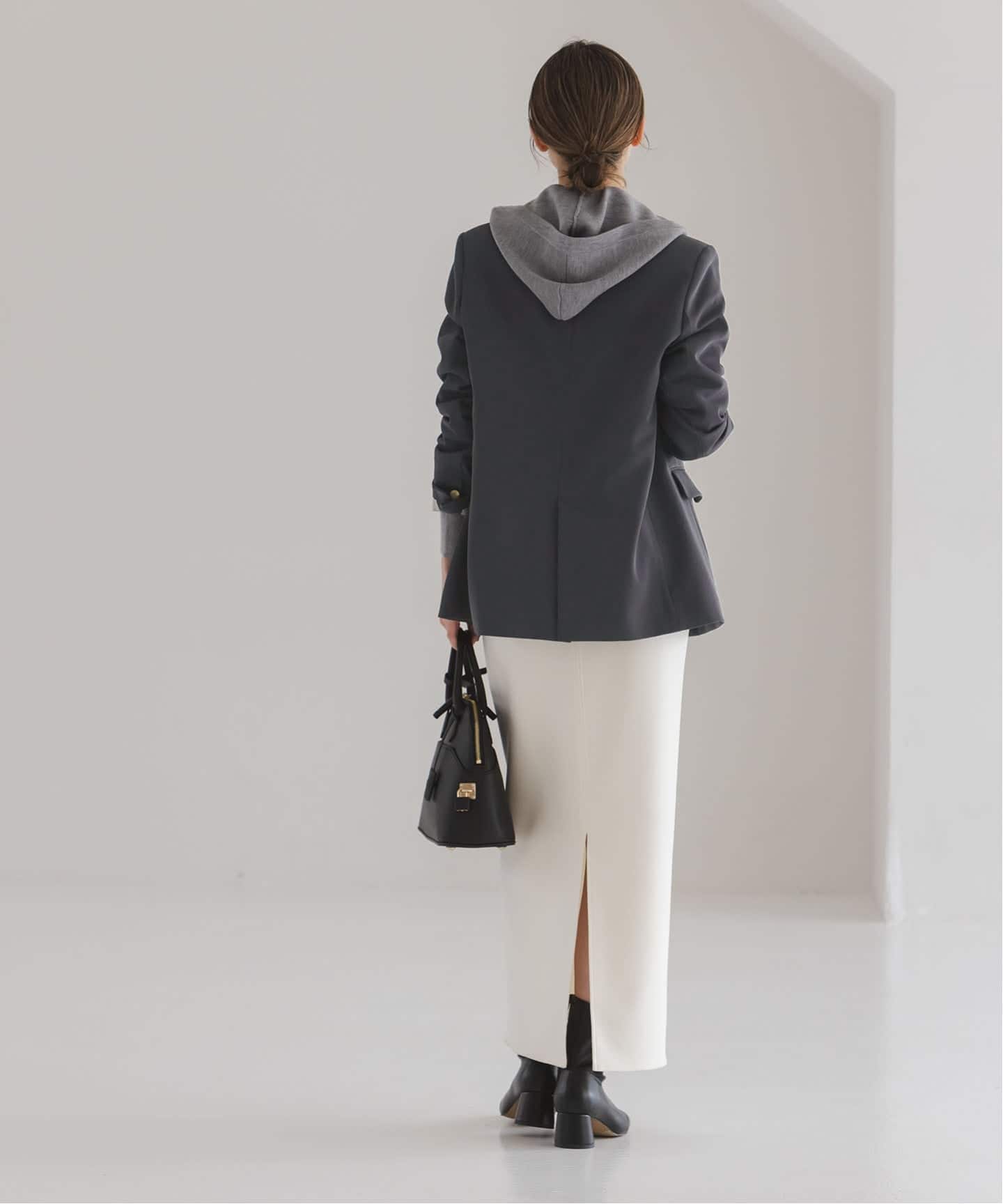 追加予約・セットアップ対応》フローツイルピークドラペルジャケット