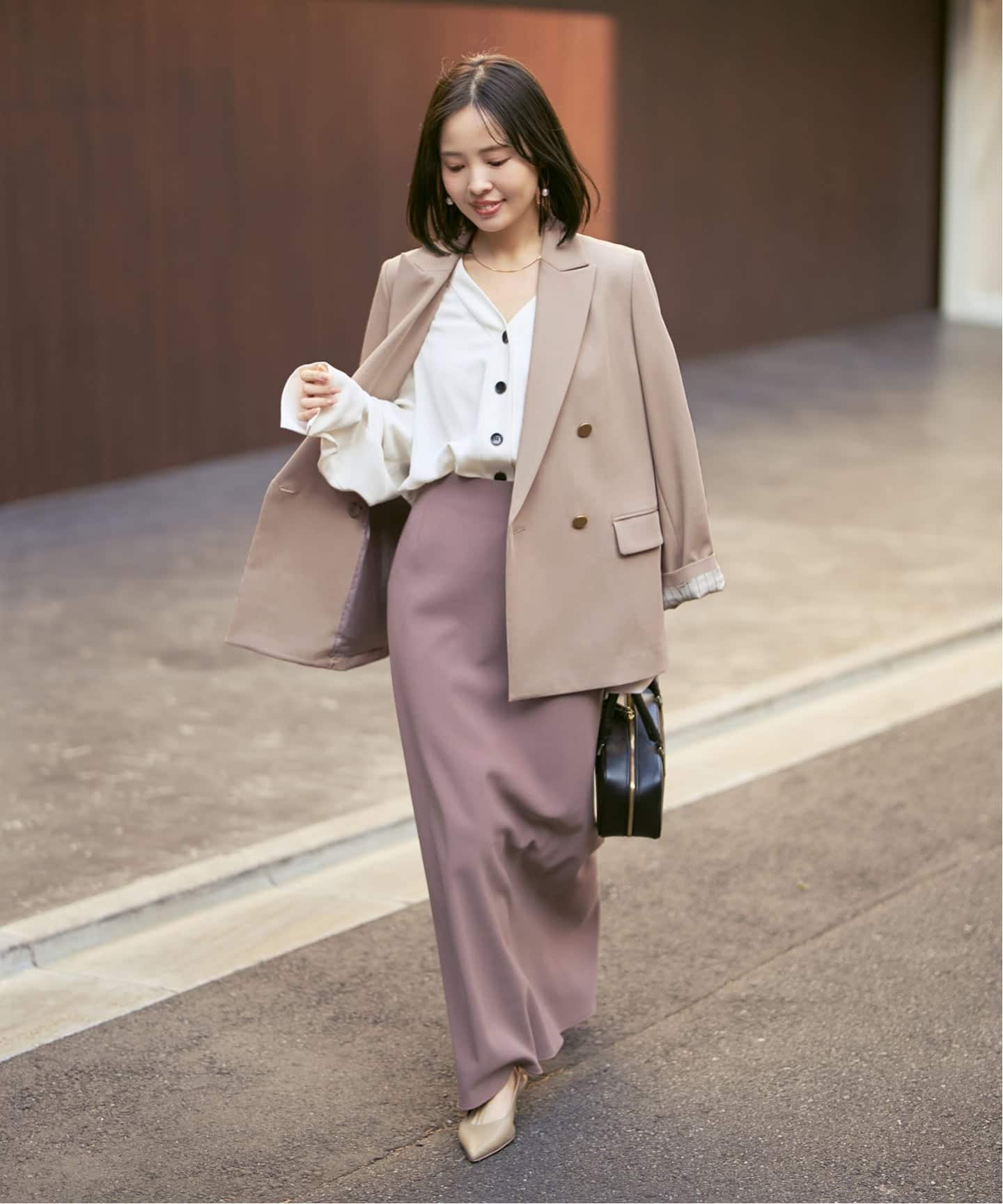 追加・セットアップ対応》フローツイルピークドラペルジャケット