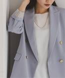 《26SS先行予約》フローツイルピークドラペルジャケット