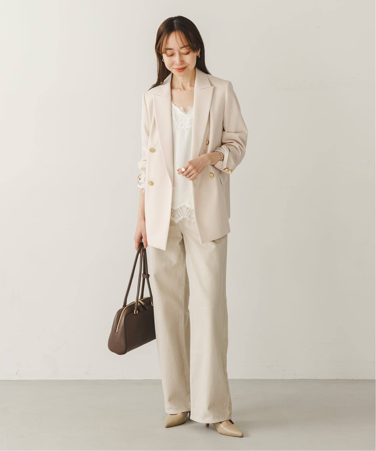 追加・新色・セットアップ対応》フローツイルピークドラペルジャケット