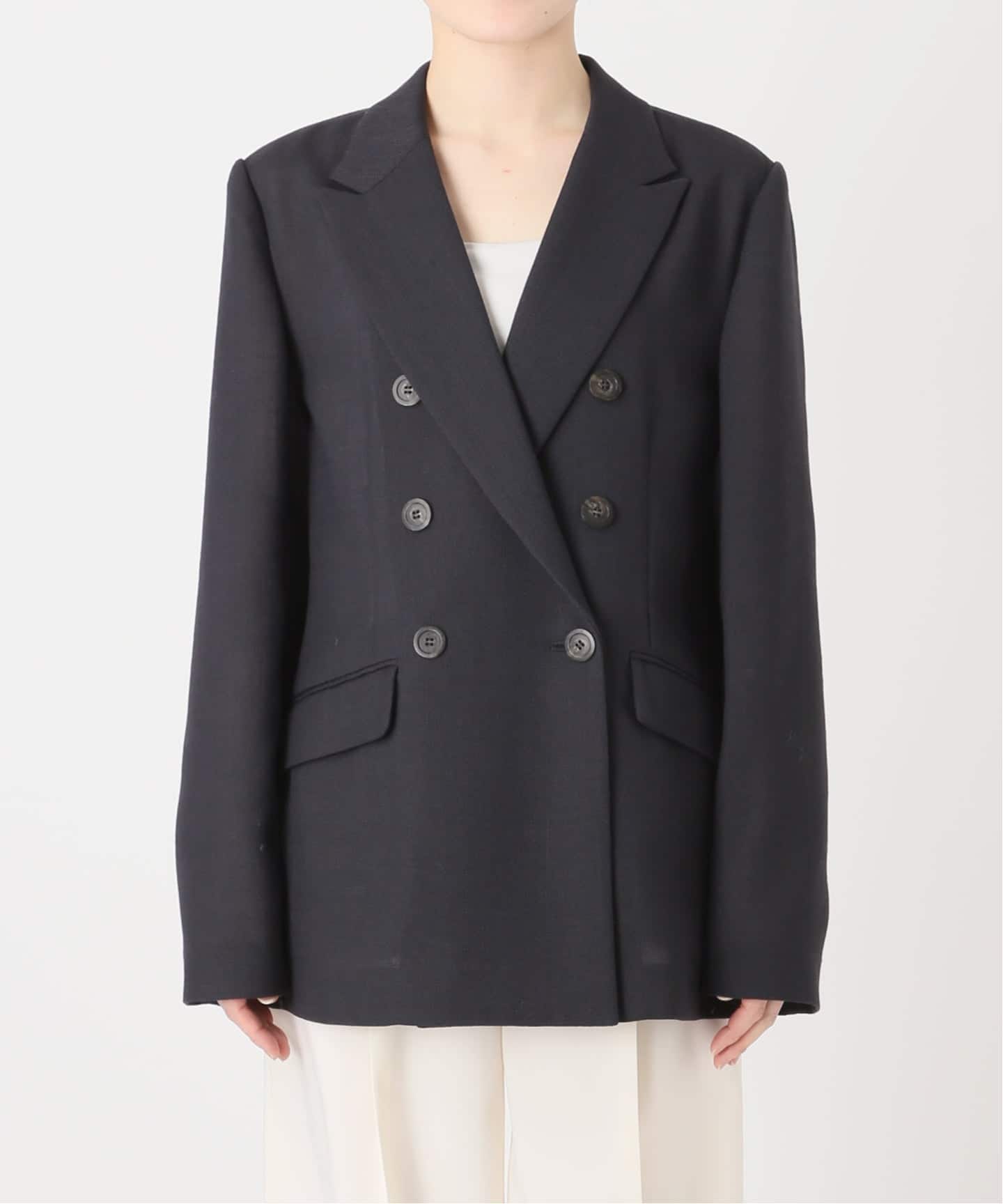 【Noble ノーブル】provoke double big jacket 追加・新色》ドンゴロスダブルジャケット（テーラードジャケット