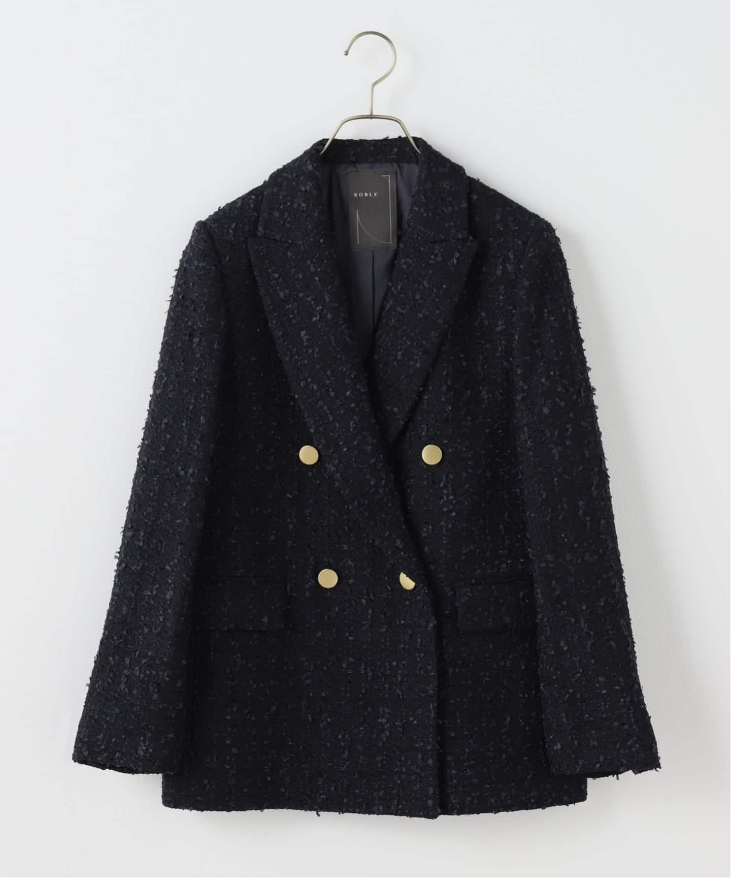 WEB＆一部店舗限定》フラッグツイードピークドラペルジャケット