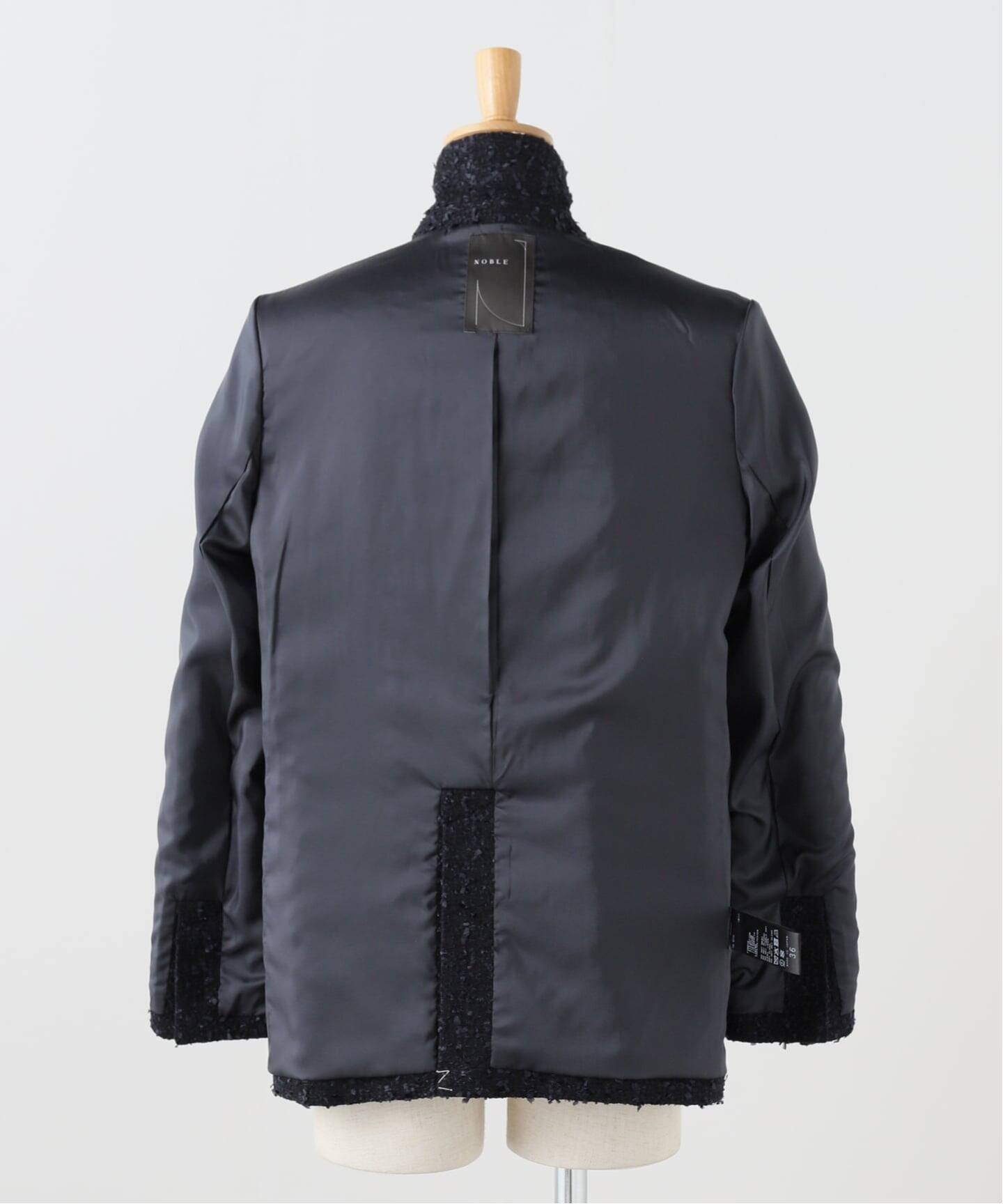 WEB＆一部店舗限定》フラッグツイードピークドラペルジャケット