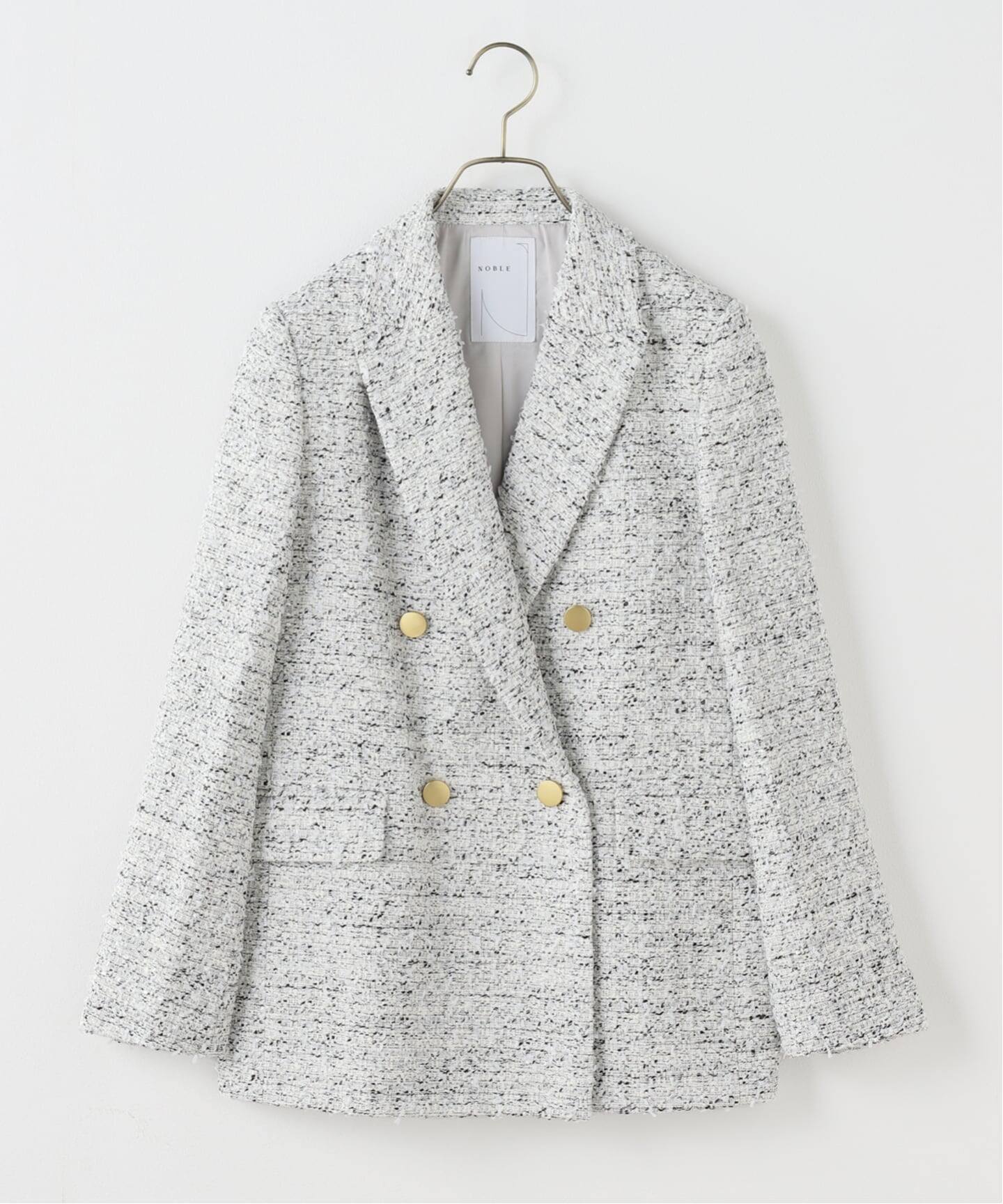 WEB＆一部店舗限定》フラッグツイードピークドラペルジャケット