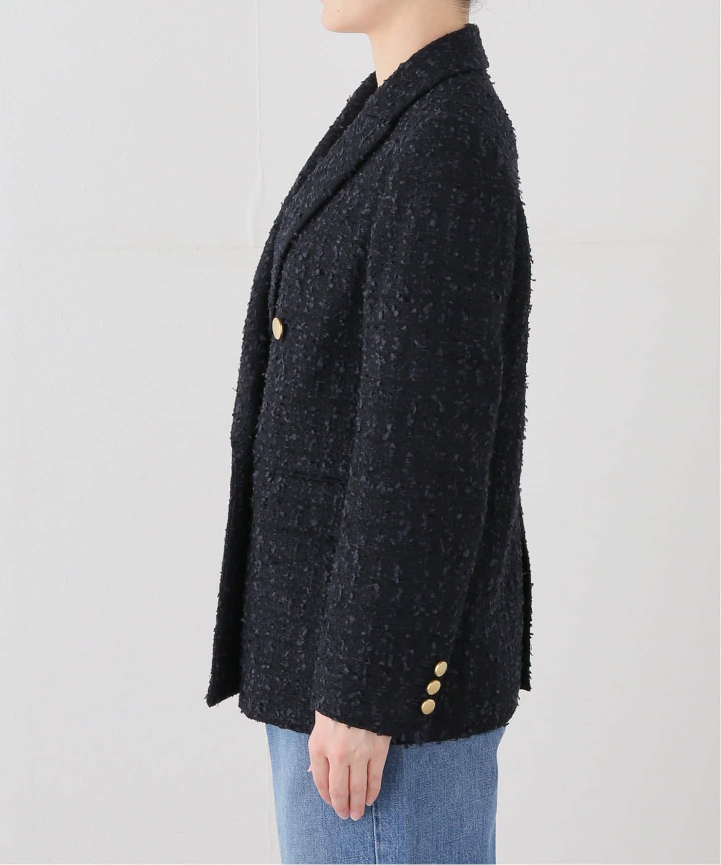 WEB＆一部店舗限定》フラッグツイードピークドラペルジャケット