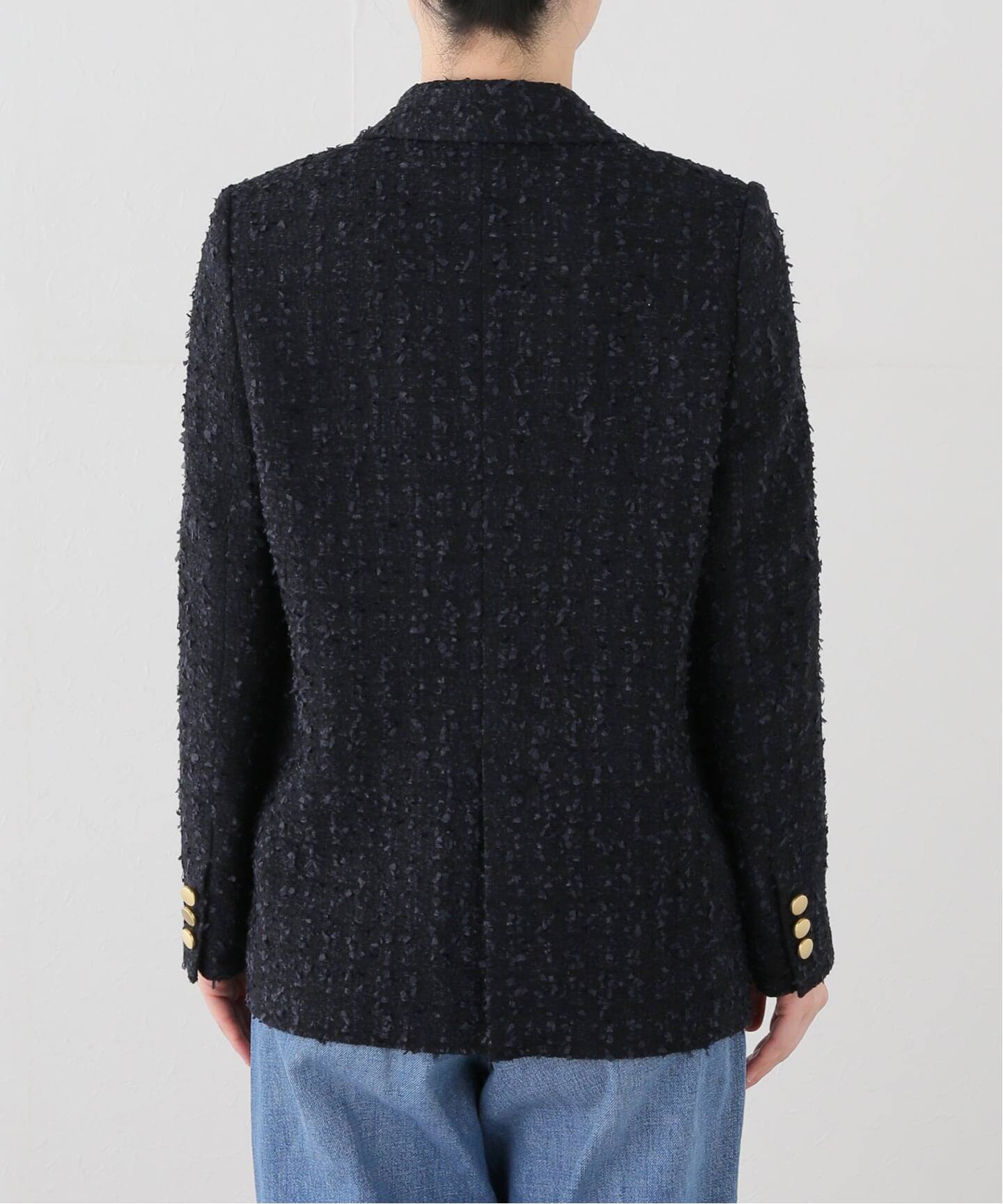 WEB＆一部店舗限定》フラッグツイードピークドラペルジャケット