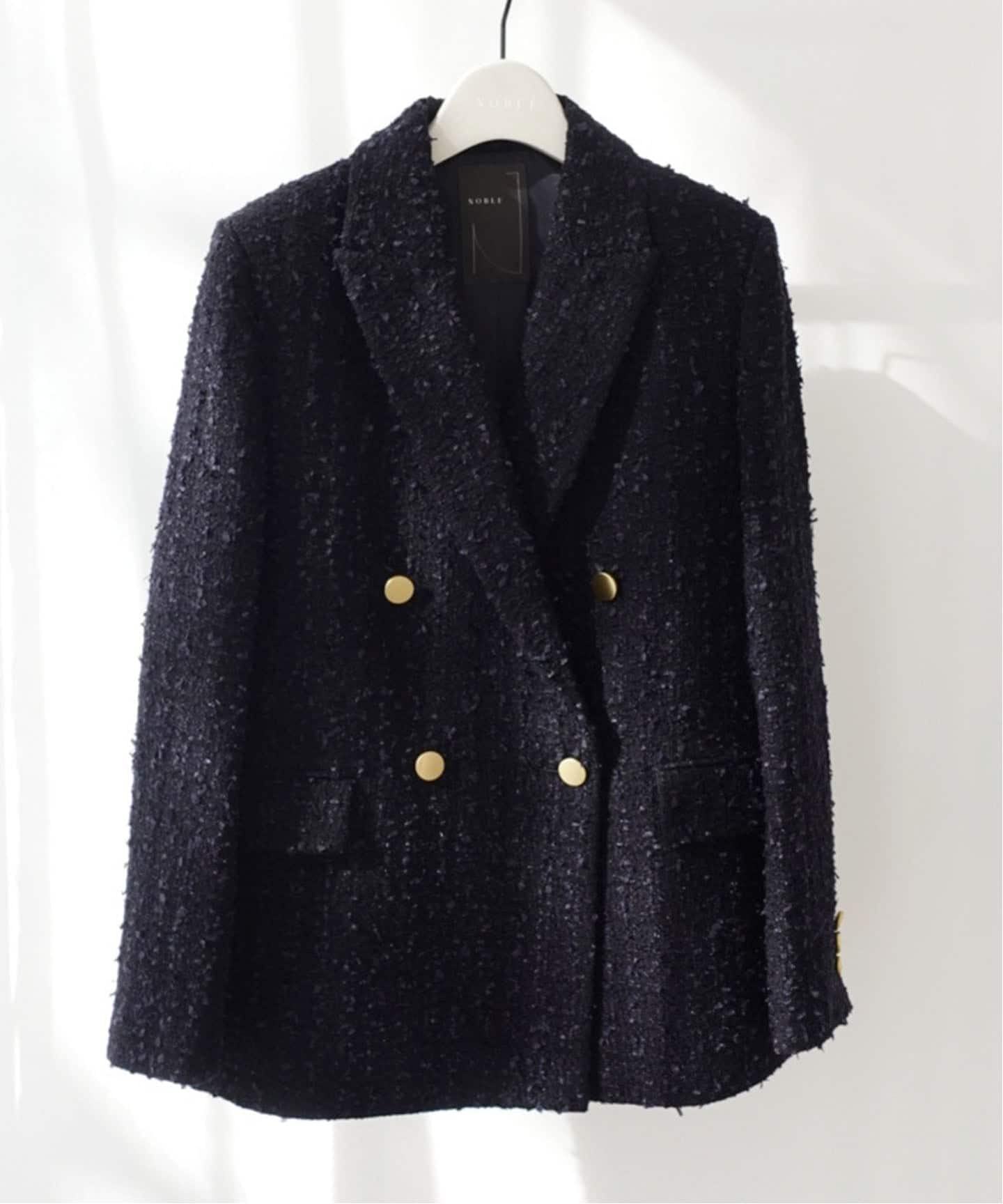 WEB＆一部店舗限定》フラッグツイードピークドラペルジャケット