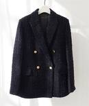 《WEB＆一部店舗限定》フラッグツイードピークドラペルジャケット