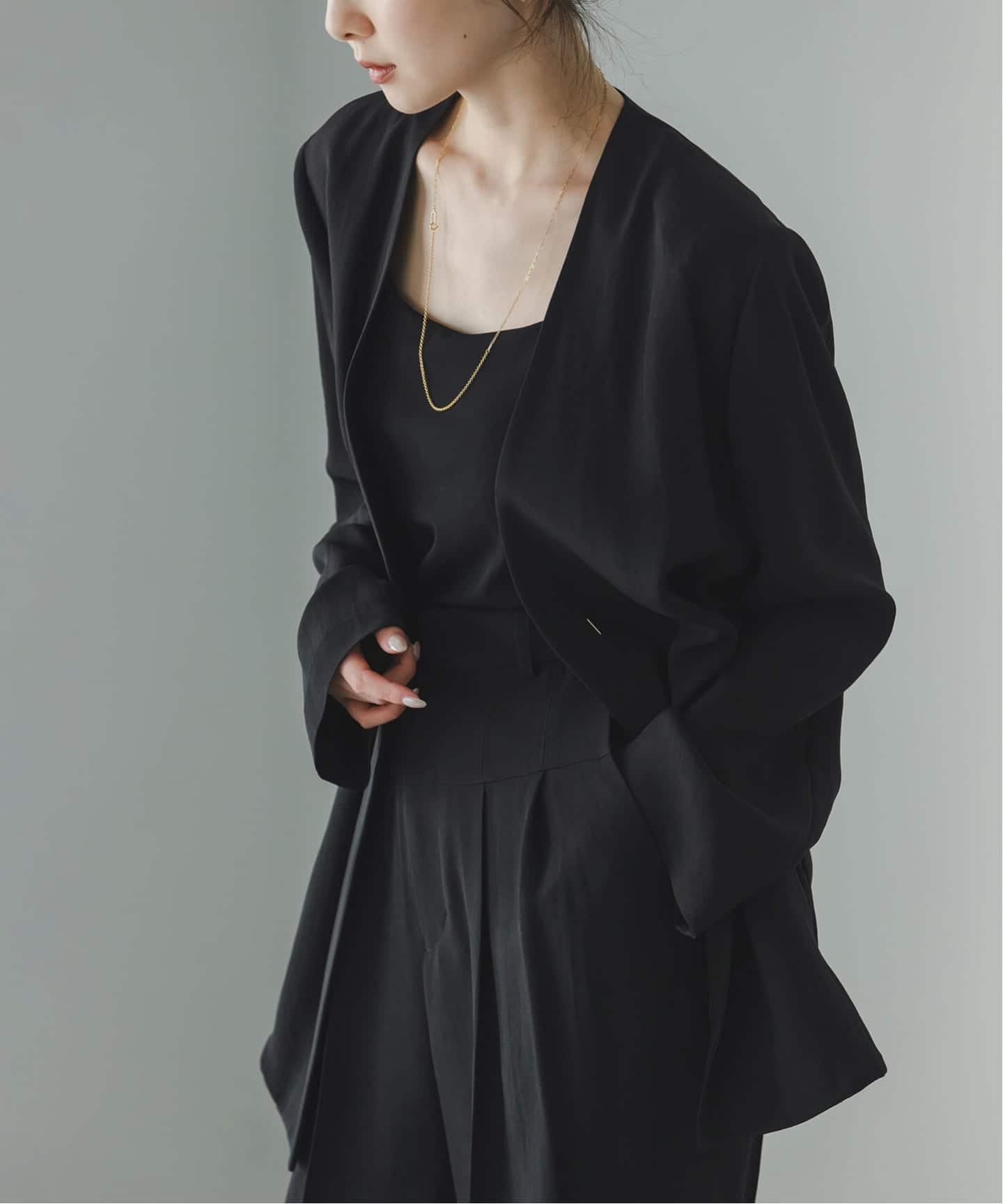 ELENI ウールモヘアオーバージャケット エルニ ELENI/エルニ ウール 