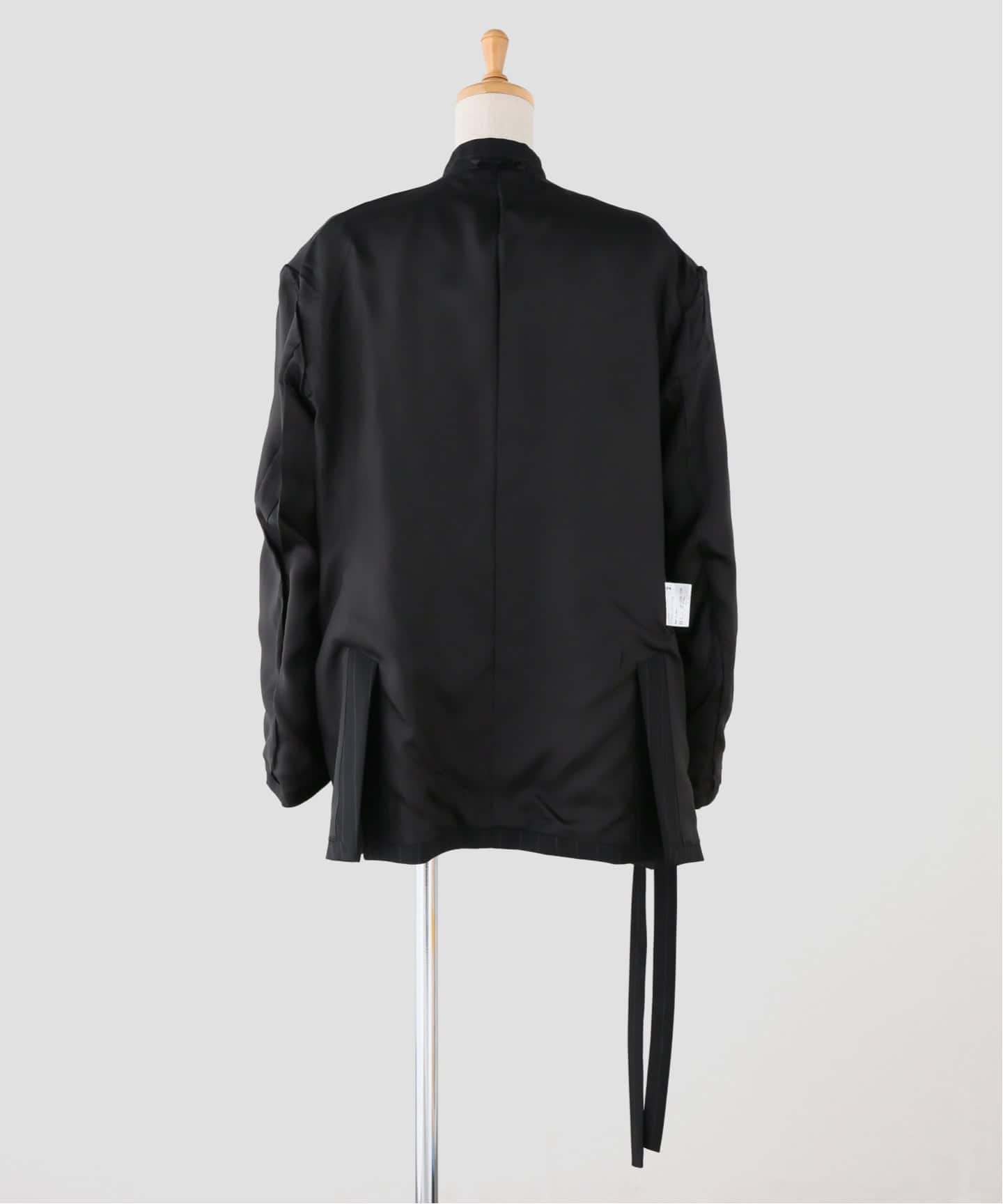 UJOH/ウジョー W Belt 2BS JKT（ノーカラージャケット）｜NOBLE