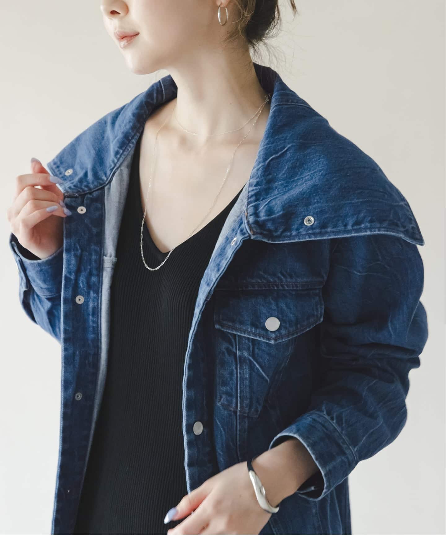 予約》SERGE/サージ SAILOR COLLAR JACKET（デニムジャケット）｜NOBLE