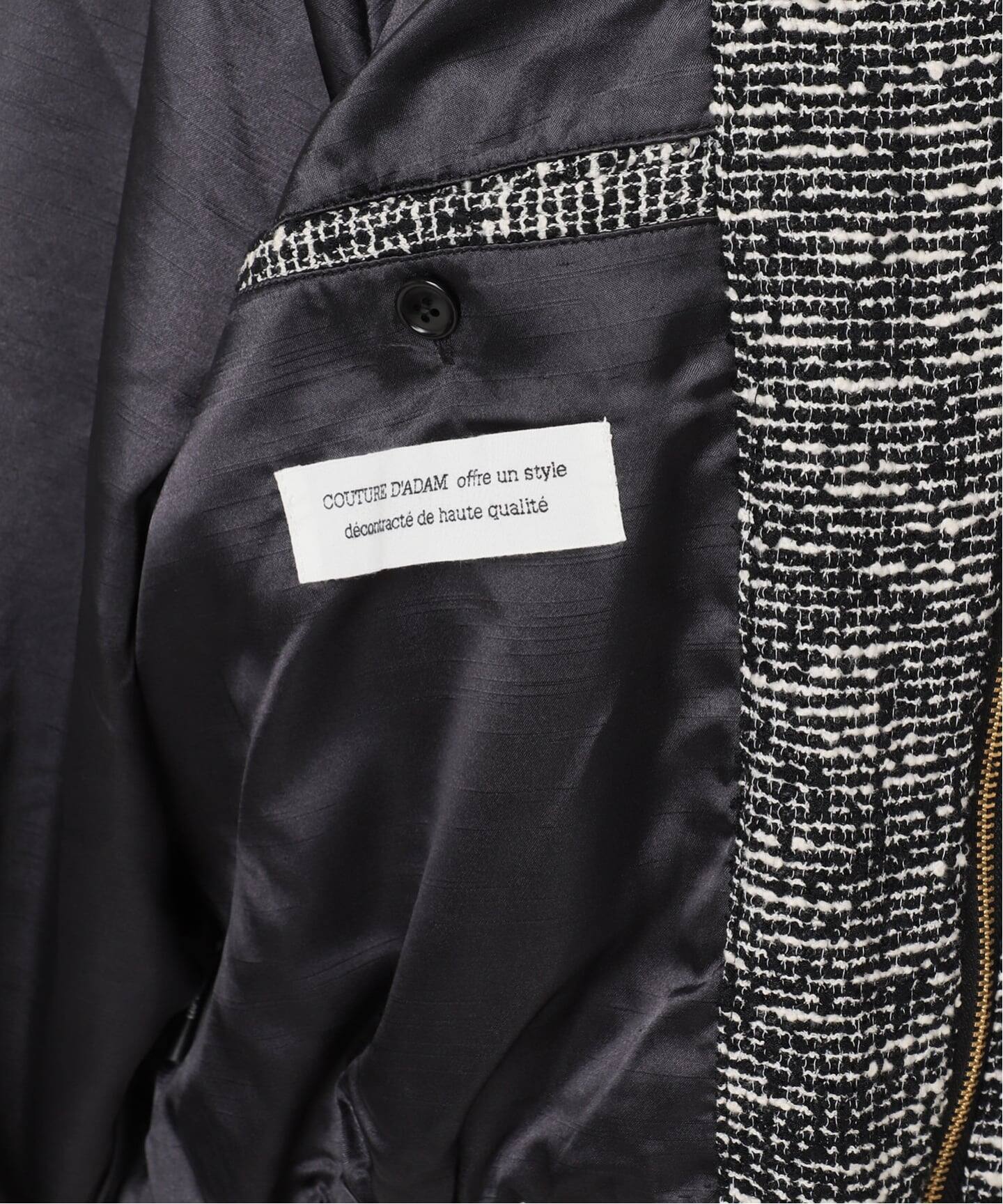 予約》COUTURE D'ADAM/クチュール ド アダム Summer Tweed ZIP JK