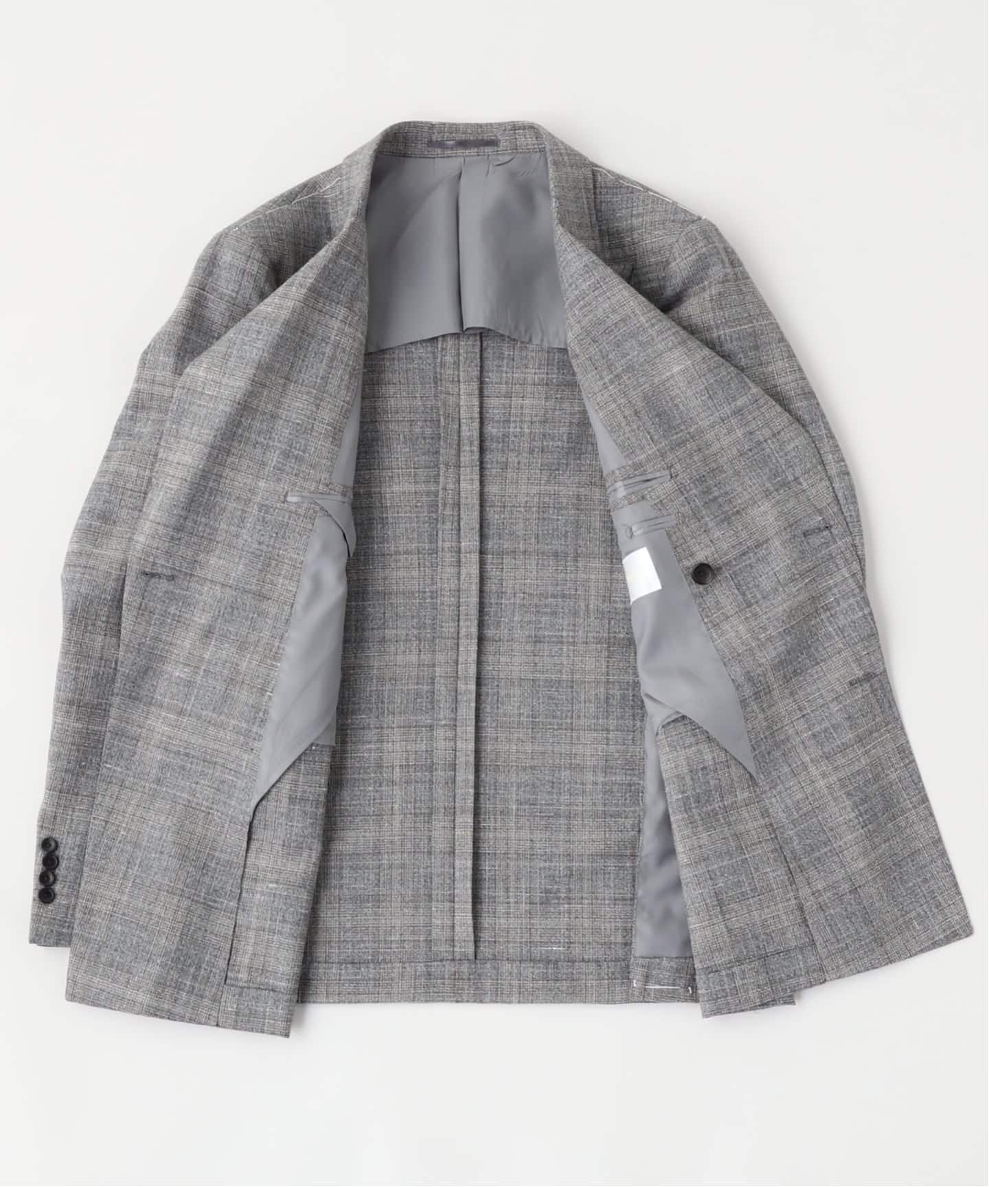 エディフィス DORMEUIL コットンダブルジャケット ドレス ダブルジャケット(ウールリネン)（テーラードジャケット