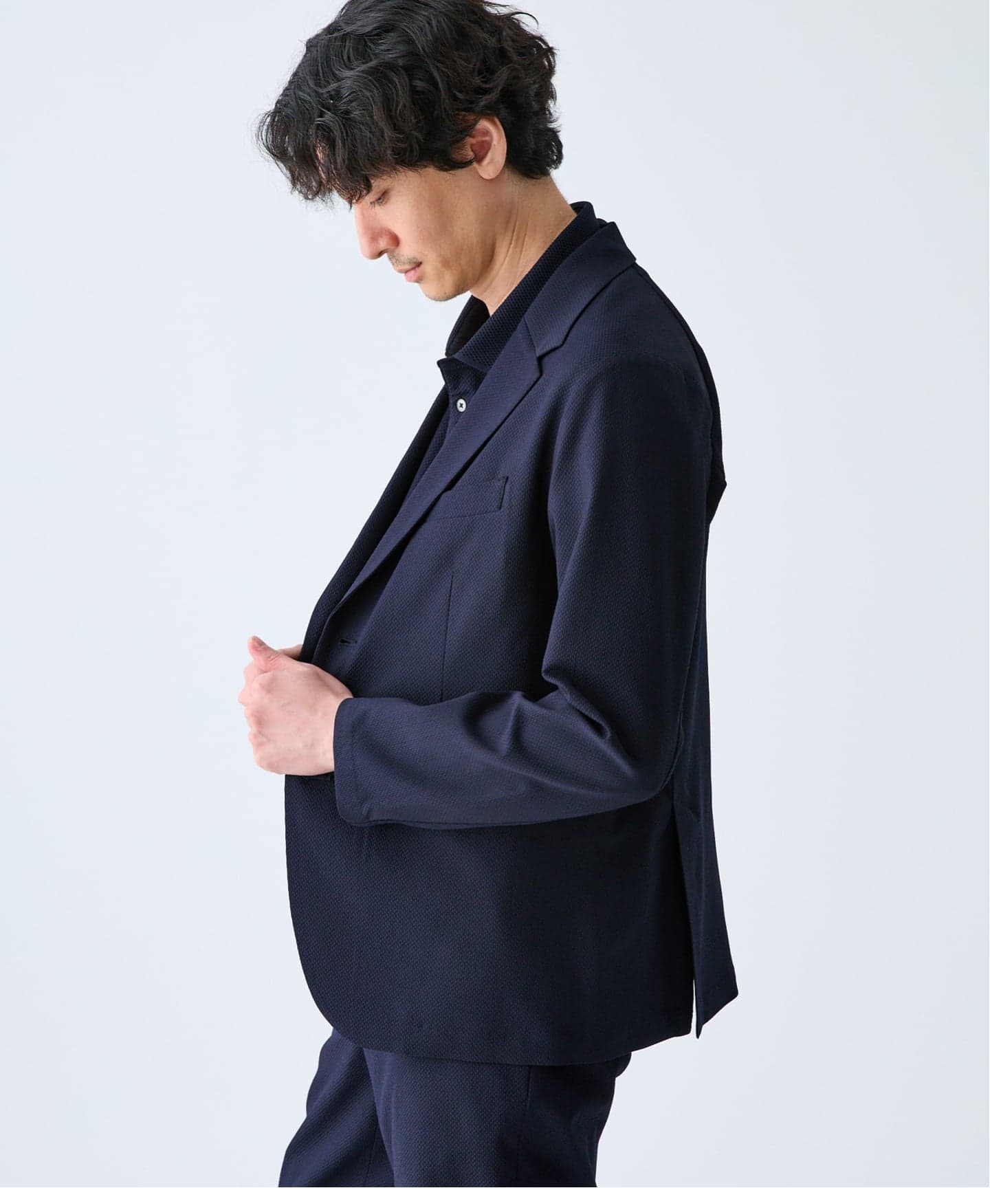 Mizuno IKUEI ネイビー ジャケット MIZUNO(ミズノ) 別注 DYNAMOTION ジャケット（その他ジャケット