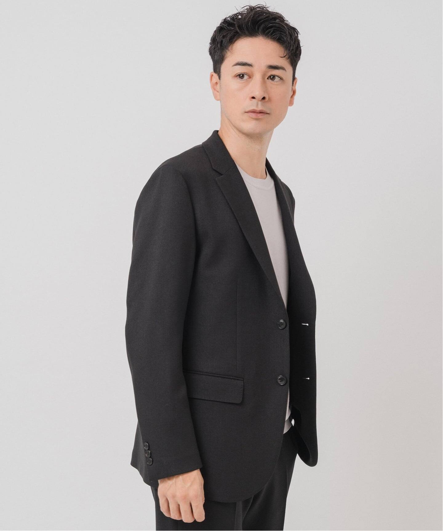 予約》ラフ ツイル2ボタン ジャケット【セットアップ着用可