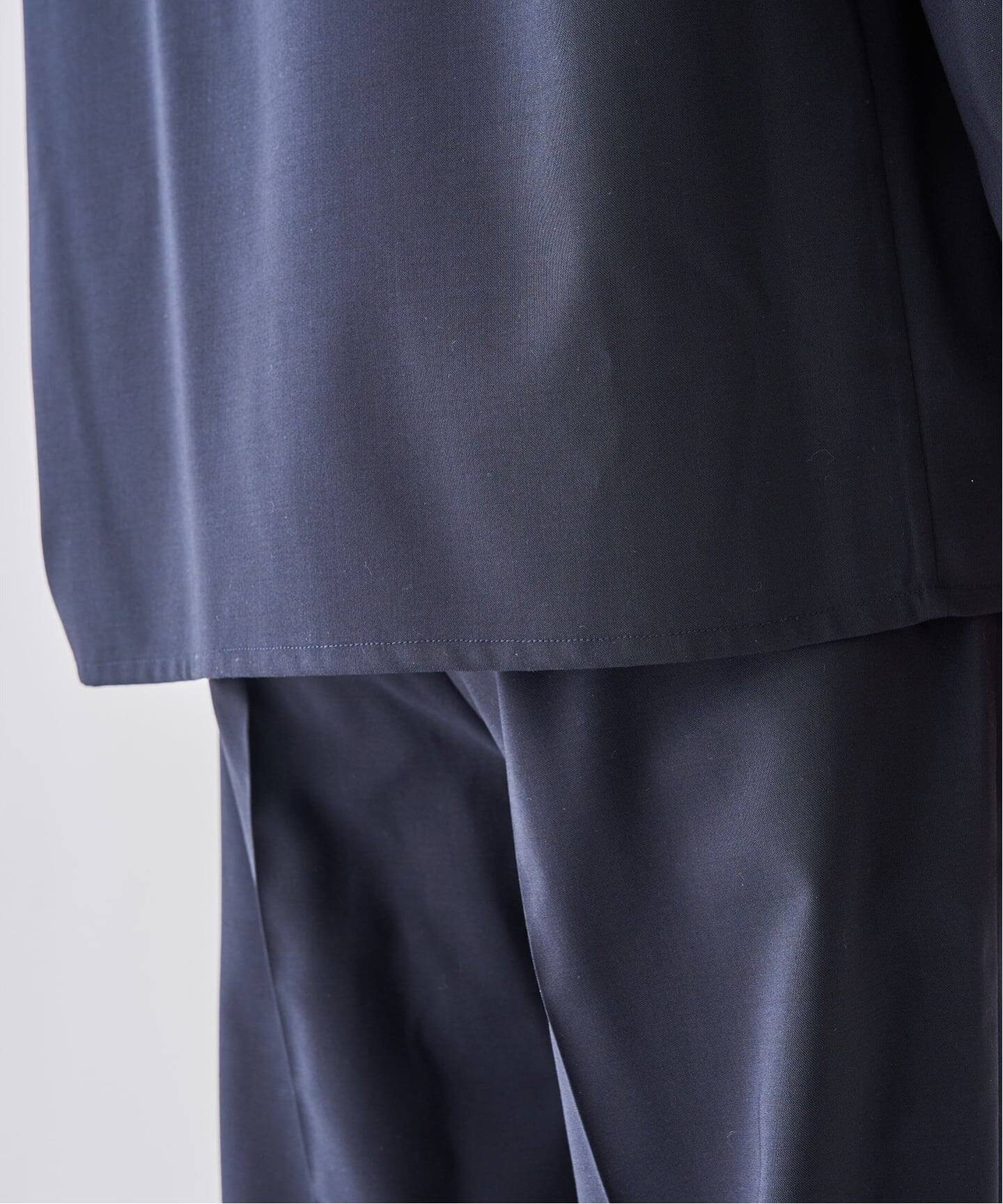 予約》Washable トロピカル シャツ ジャケット【セットアップ着用可