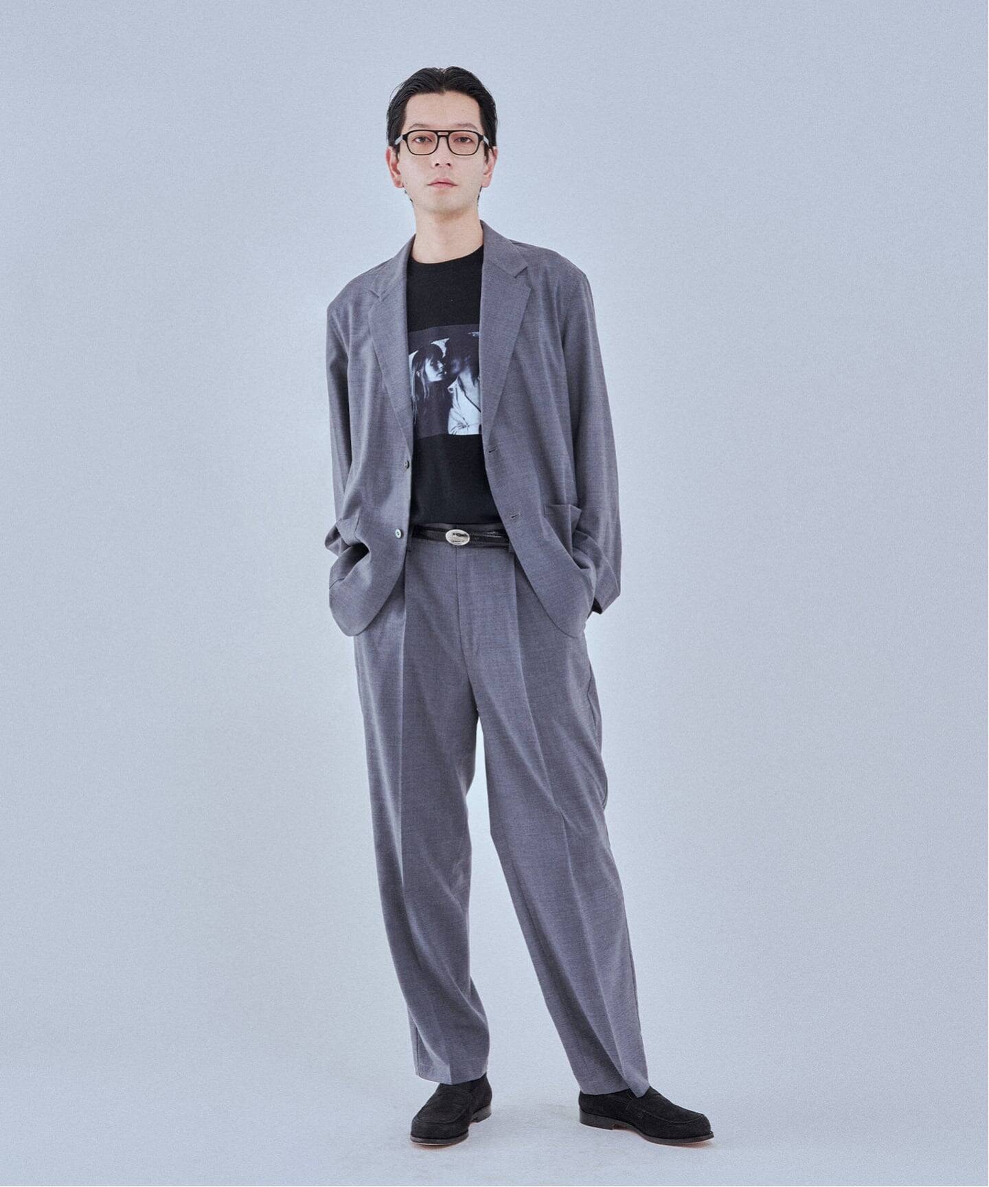 Washable トロピカル シャツ ジャケット【セットアップ着用可
