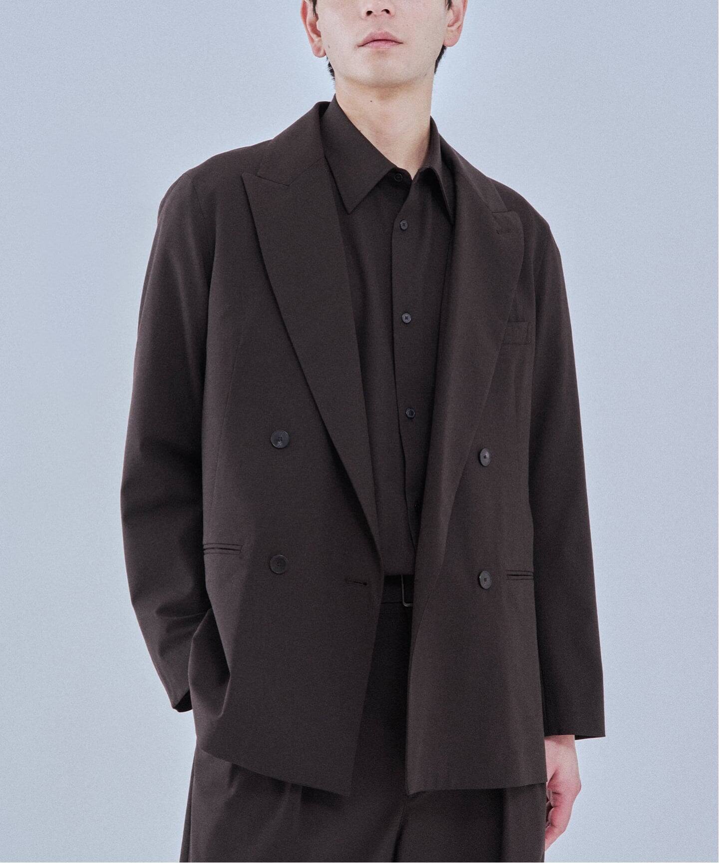 kolor T/W トロピカルウール テーラードジャケット テックウール®トロピカル テーラードジャケット グレー | ＋CLOTHET ONLINE