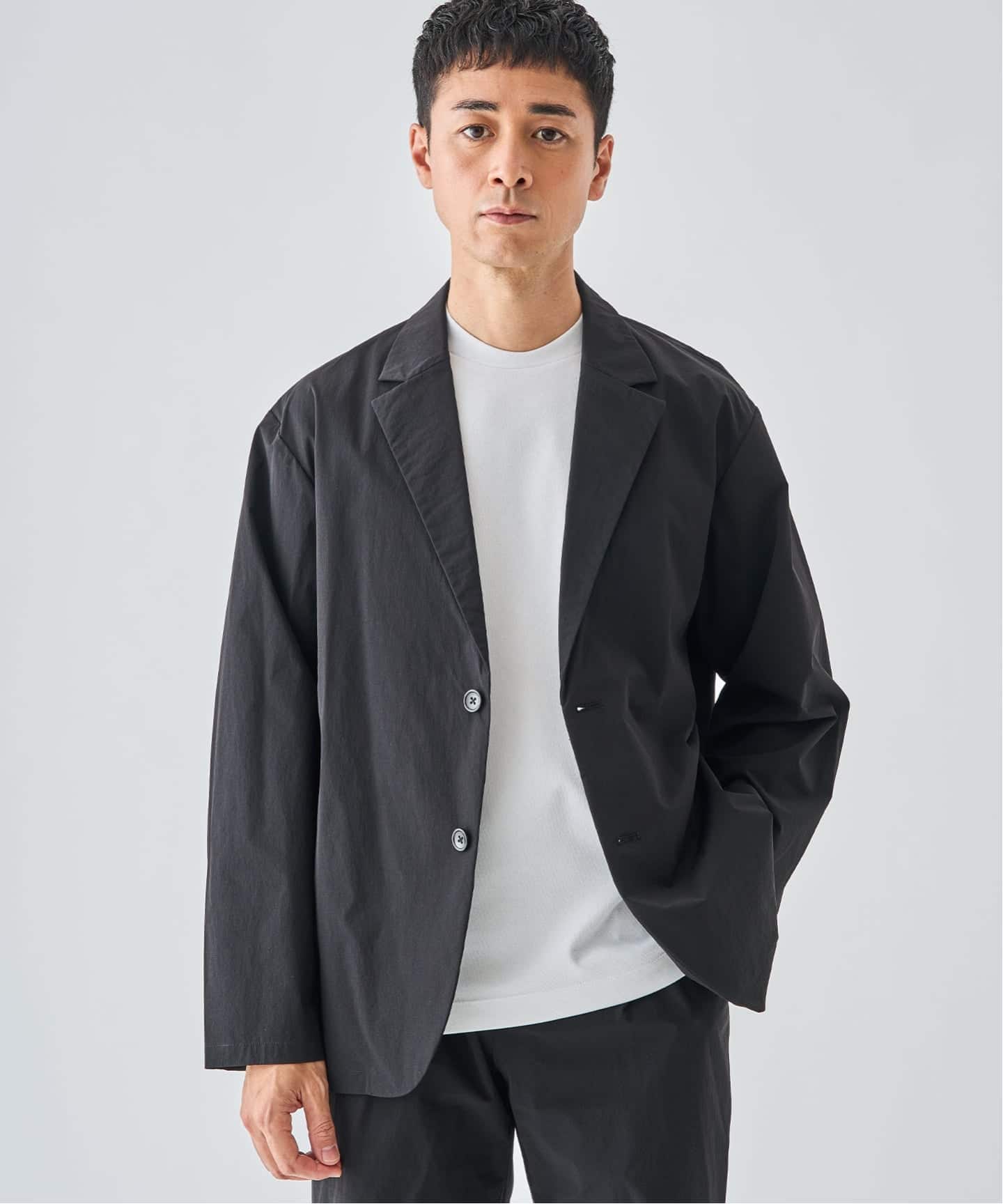 EDIFICE ALL-DAY SETUPシリーズ】2点セット ジャケット&パンツ《WEB