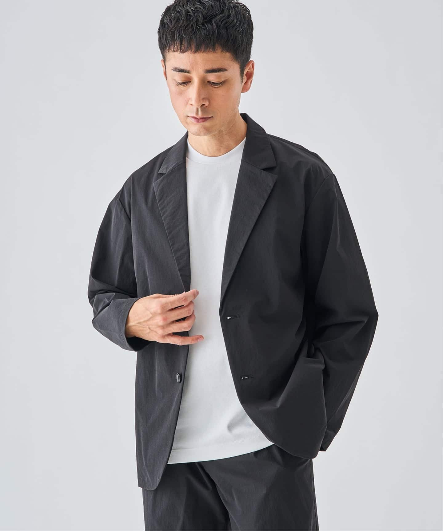 EDIFICE ALL-DAY SETUPシリーズ】2点セット ジャケット&パンツ《WEB