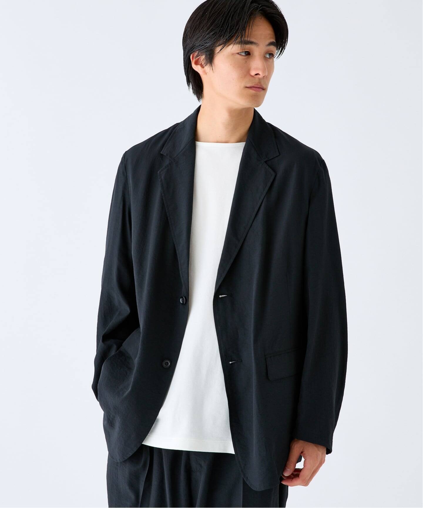 ÉDIFICE ブラックジャケット EDIFICE by Product Twelve リファインドジャケット（テーラード