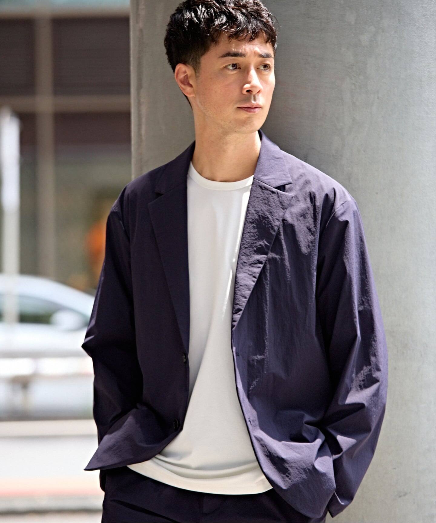 EDIFICE ALL-DAY SETUPシリーズ】2点セット ジャケット&パンツ《WEB