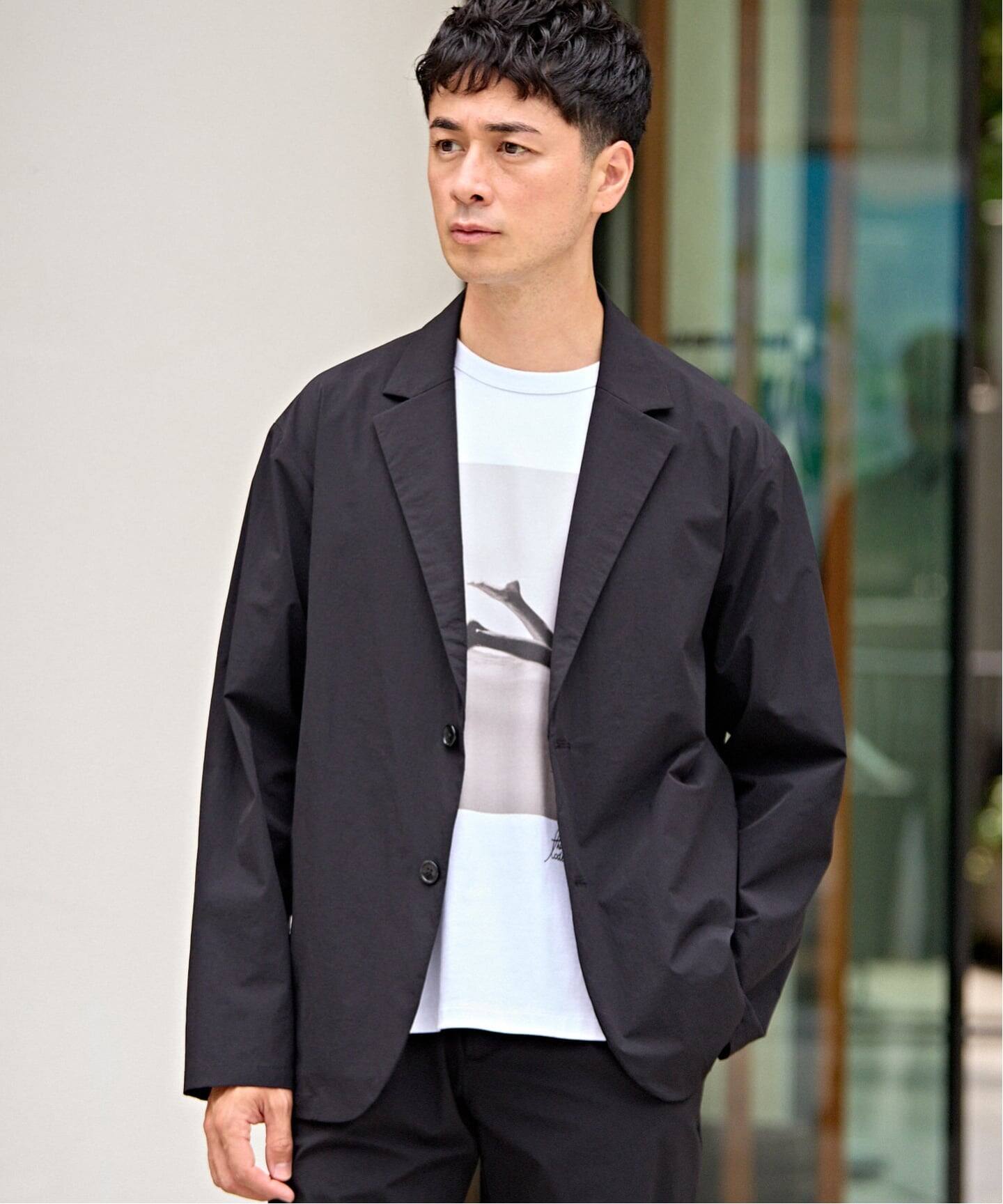 EDIFICE ALL-DAY SETUPシリーズ】2点セット ジャケット&パンツ《WEB
