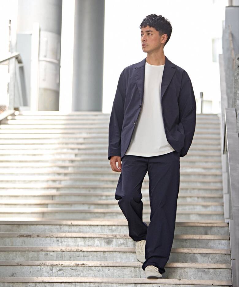 EDIFICE ALL-DAY SETUPシリーズ】2点セット ジャケット&パンツ《WEB 