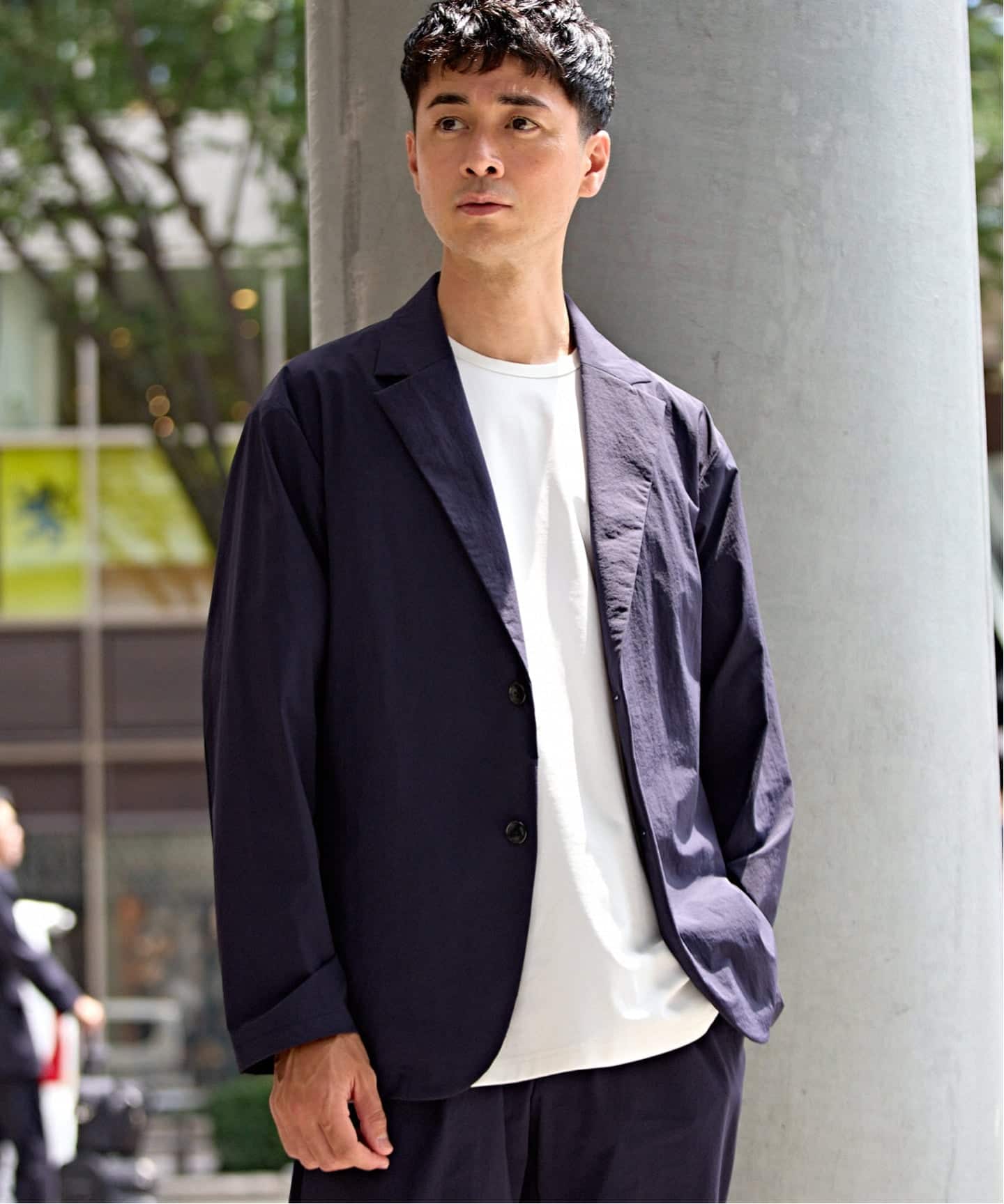 EDIFICE ALL-DAY SETUPシリーズ】2点セット ジャケット&パンツ《WEB