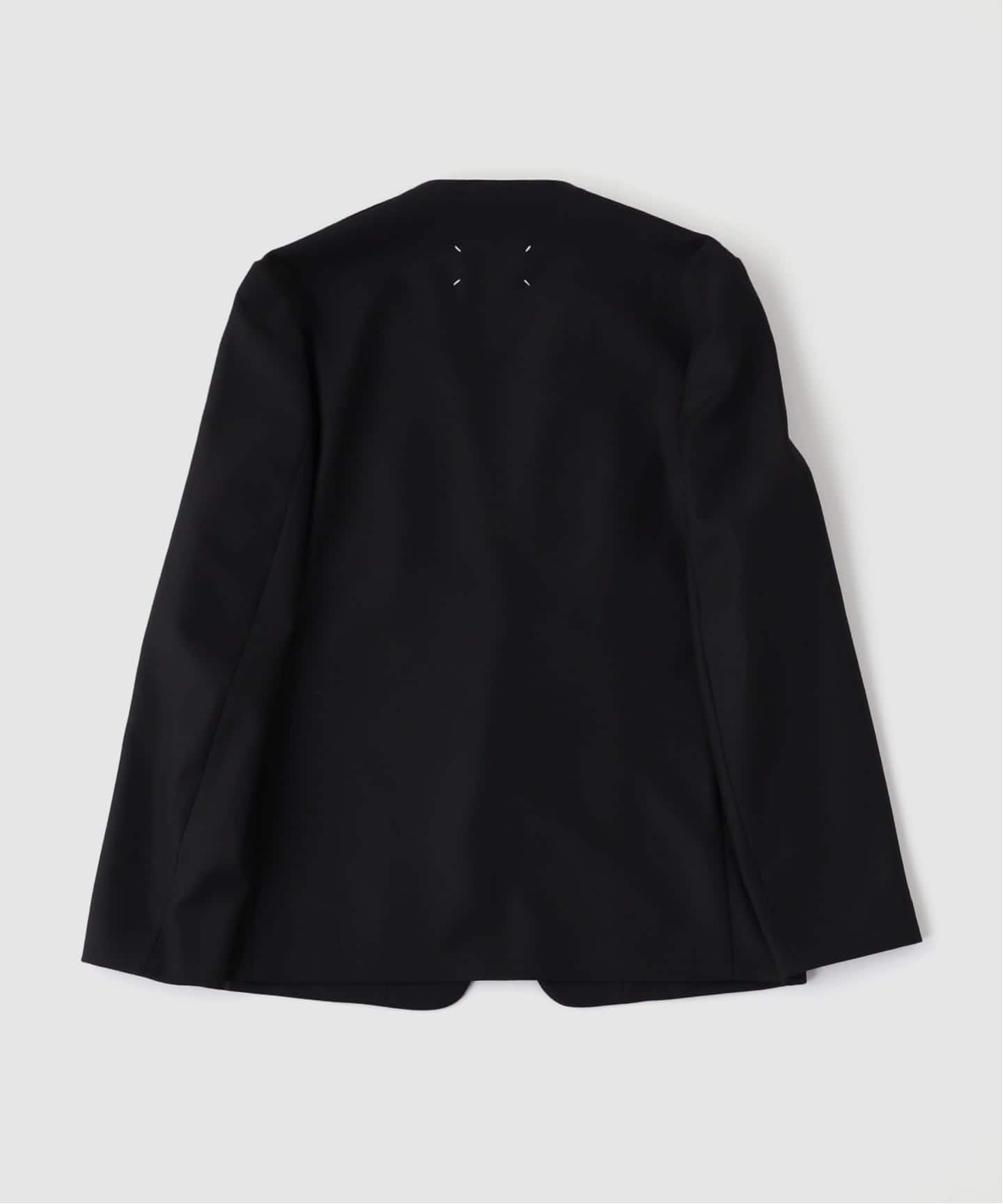 最初期Margiela 01AW ウールジャケット　46 ブラック MAISON MARGIELA(メゾン マルジェラ) MINIMAL JACKET WOOL FLANNEL