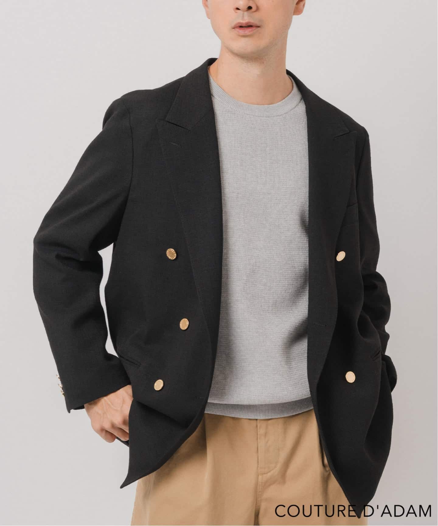 24AW COUTURE D'ADAM ダブルジャケット 定価7万3700円 24AW COUTURE D'ADAM ダブルジャケット 定価7