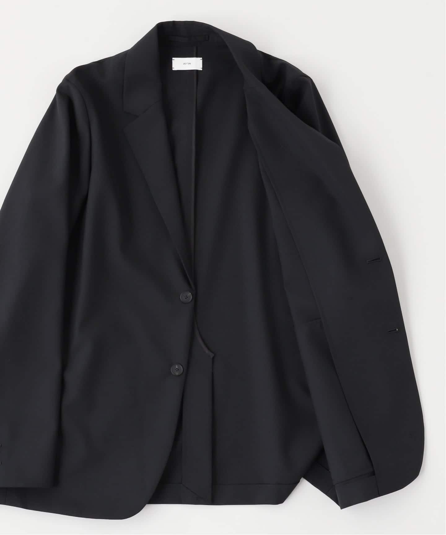 ATON（エイトン）WOOL TROPICAL TAILORED JACKET（テーラード