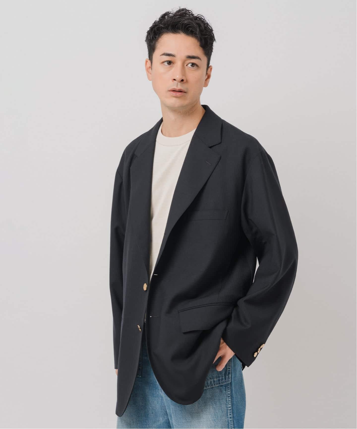 COUTURE D'ADAM (クチュール ド アダム) Big ジャケット Single Blazer
