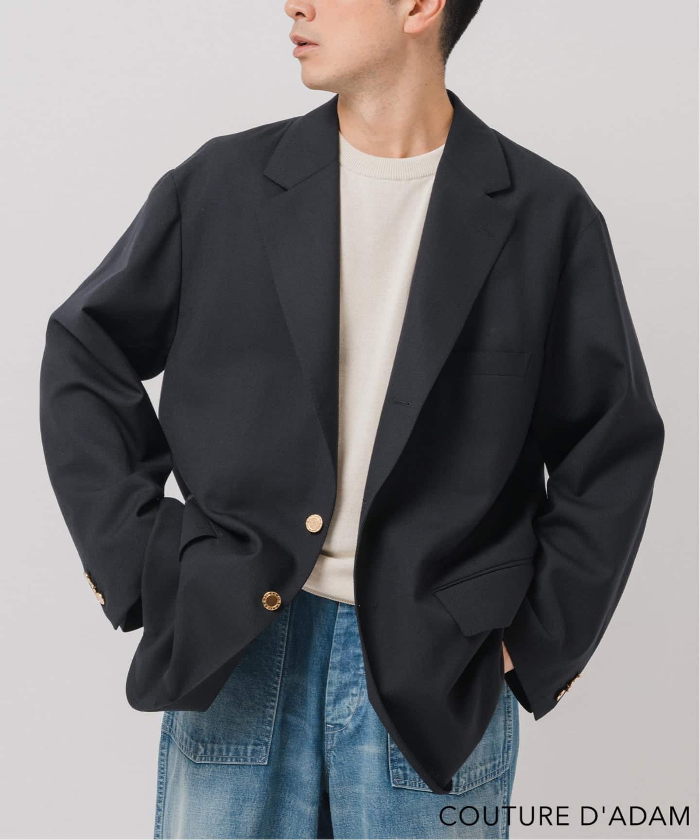 予約》COUTURE D'ADAM (クチュール ド アダム) Big ジャケット Single