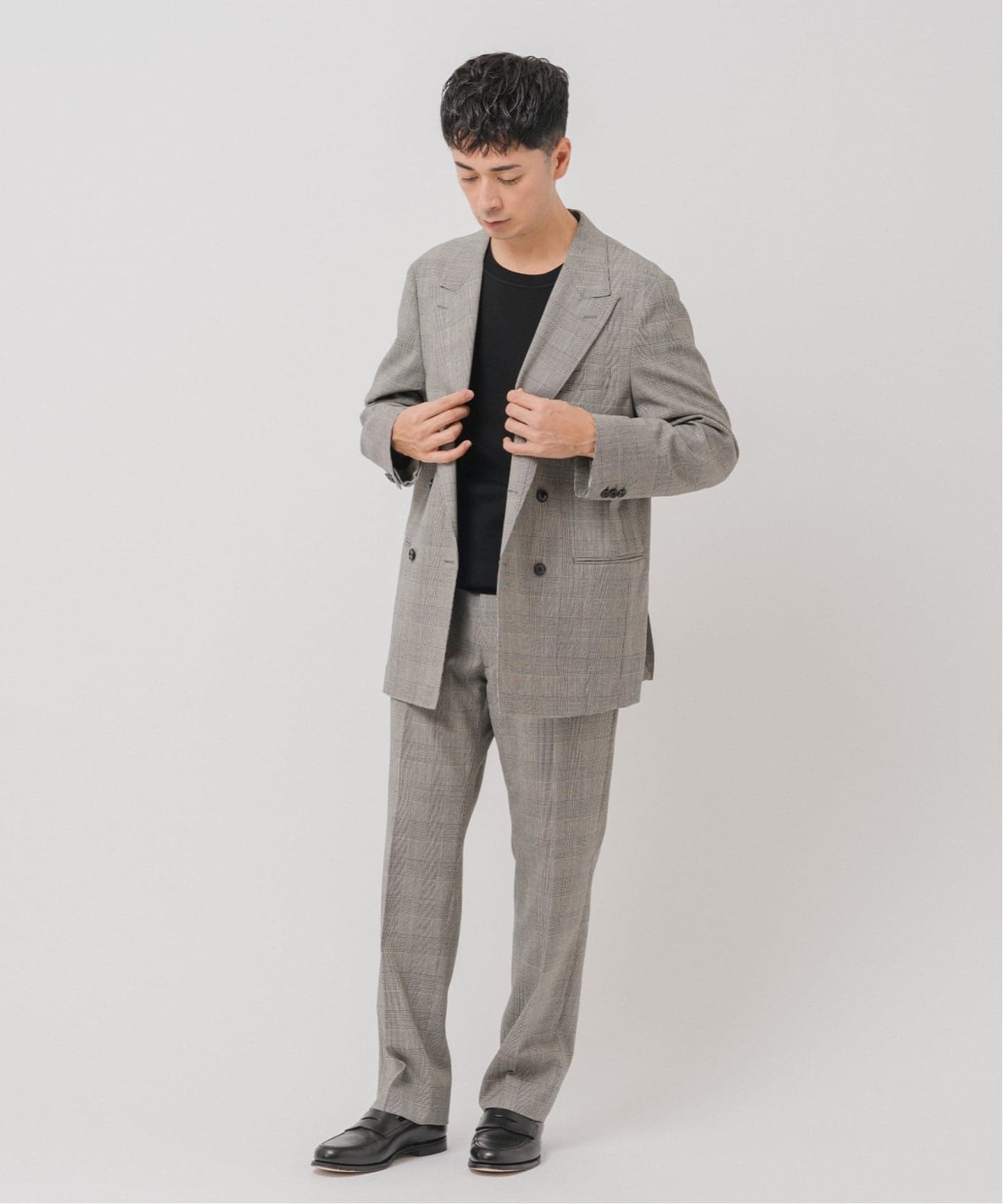 COUTURE D'ADAM (クチュール ド アダム) 別注 Double JK Glencheck