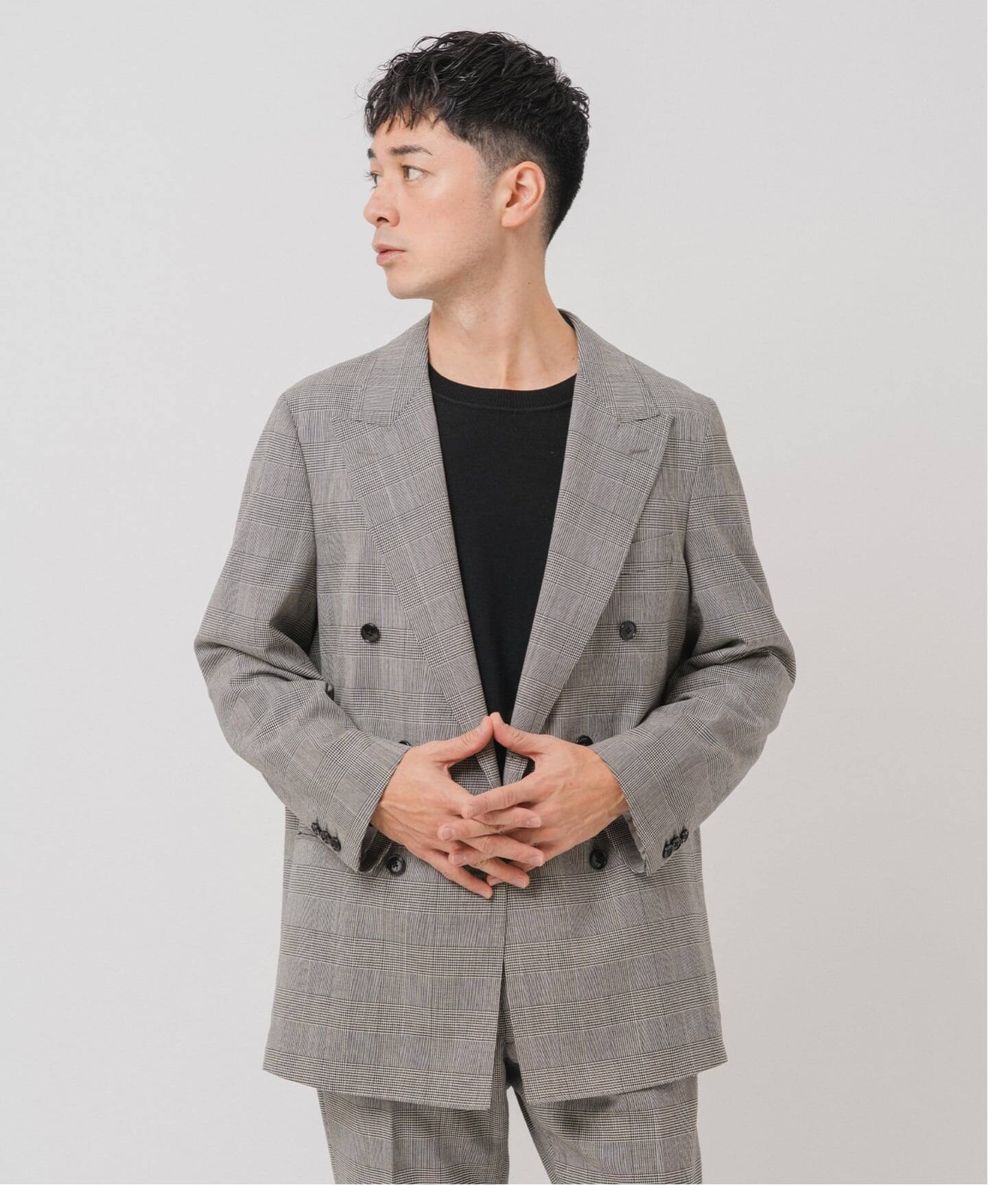 COUTURE D'ADAM (クチュール ド アダム) 別注 Double JK Glencheck