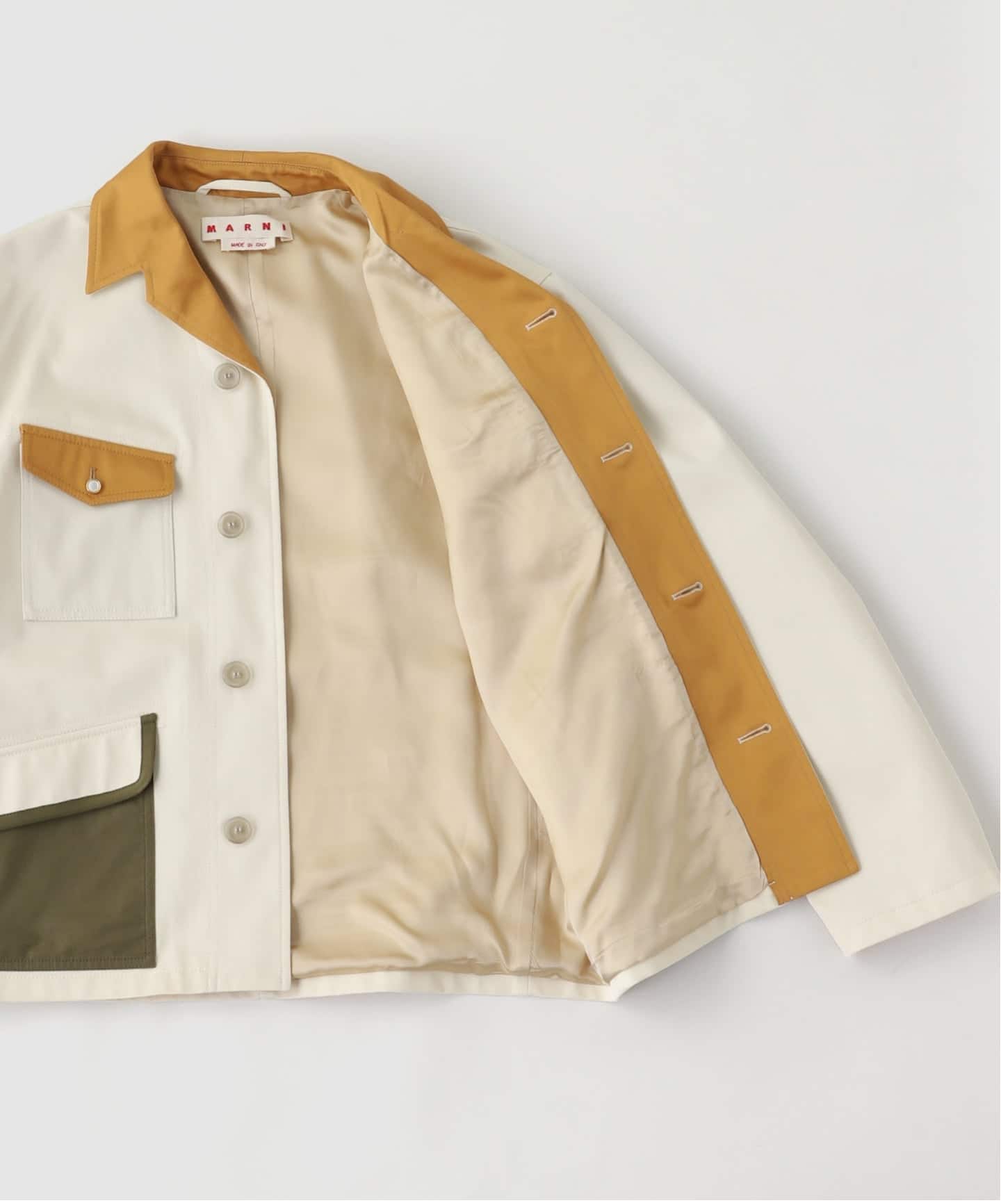 MARNI(マルニ) Cotton Gabardine Field ジャケット（テーラード
