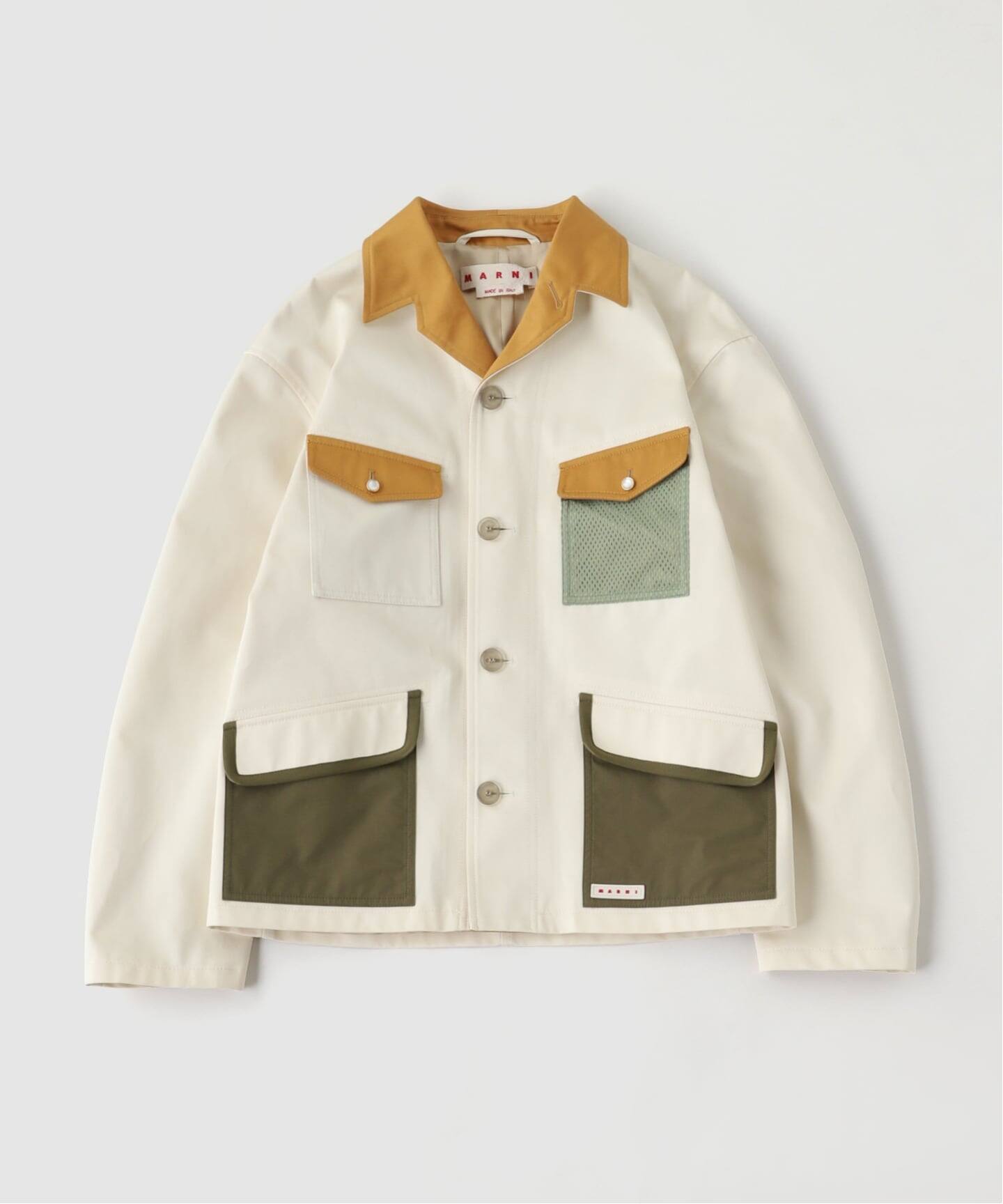 MARNI(マルニ) Cotton Gabardine Field ジャケット（テーラード 