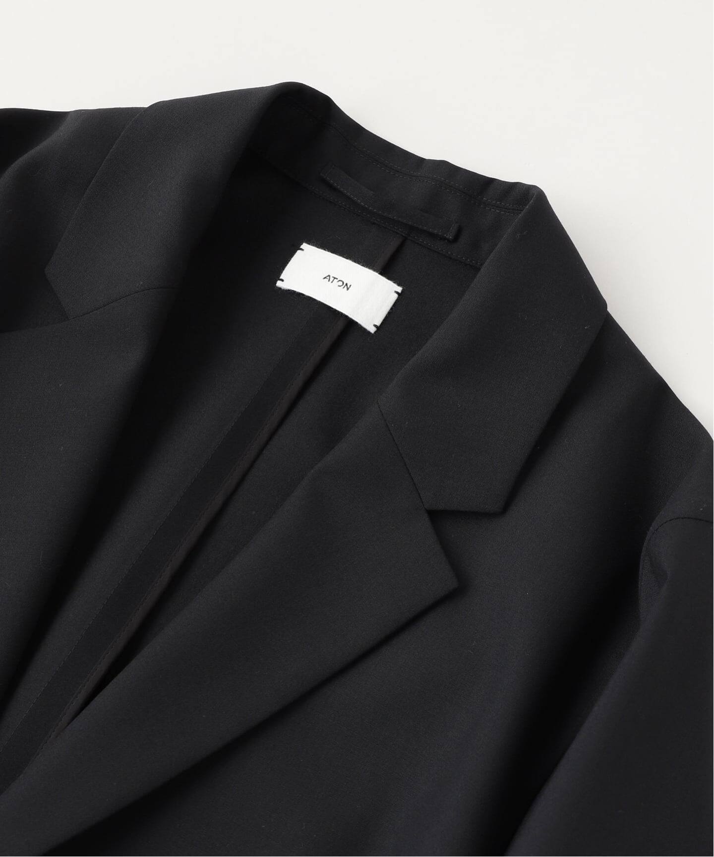 ATON（エイトン）WOOL TROPICAL TAILORED JACKET（テーラード 