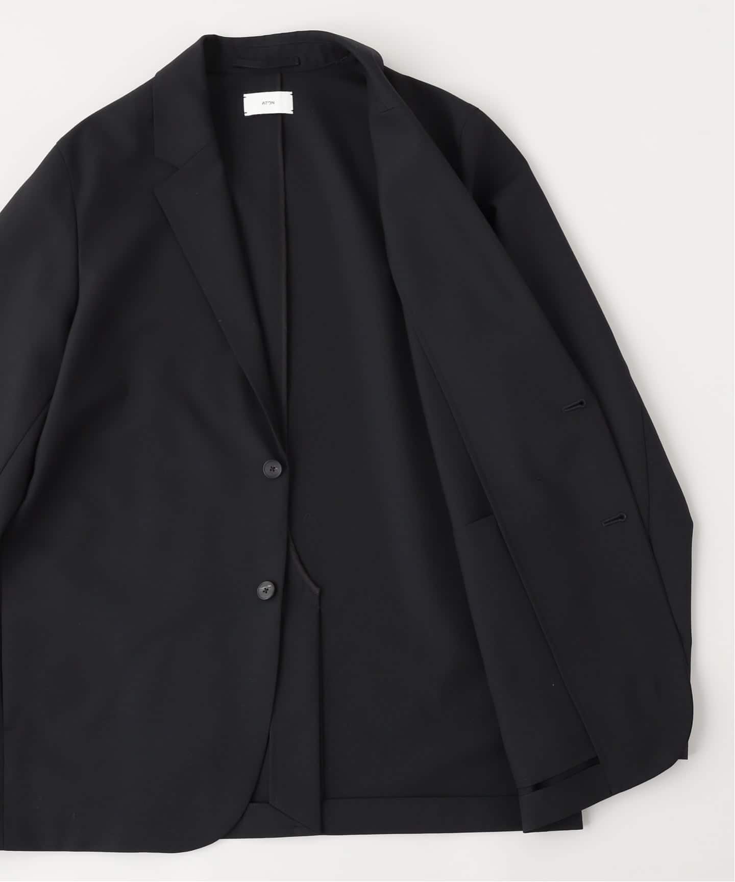 ATON（エイトン）WOOL TROPICAL TAILORED JACKET（テーラード