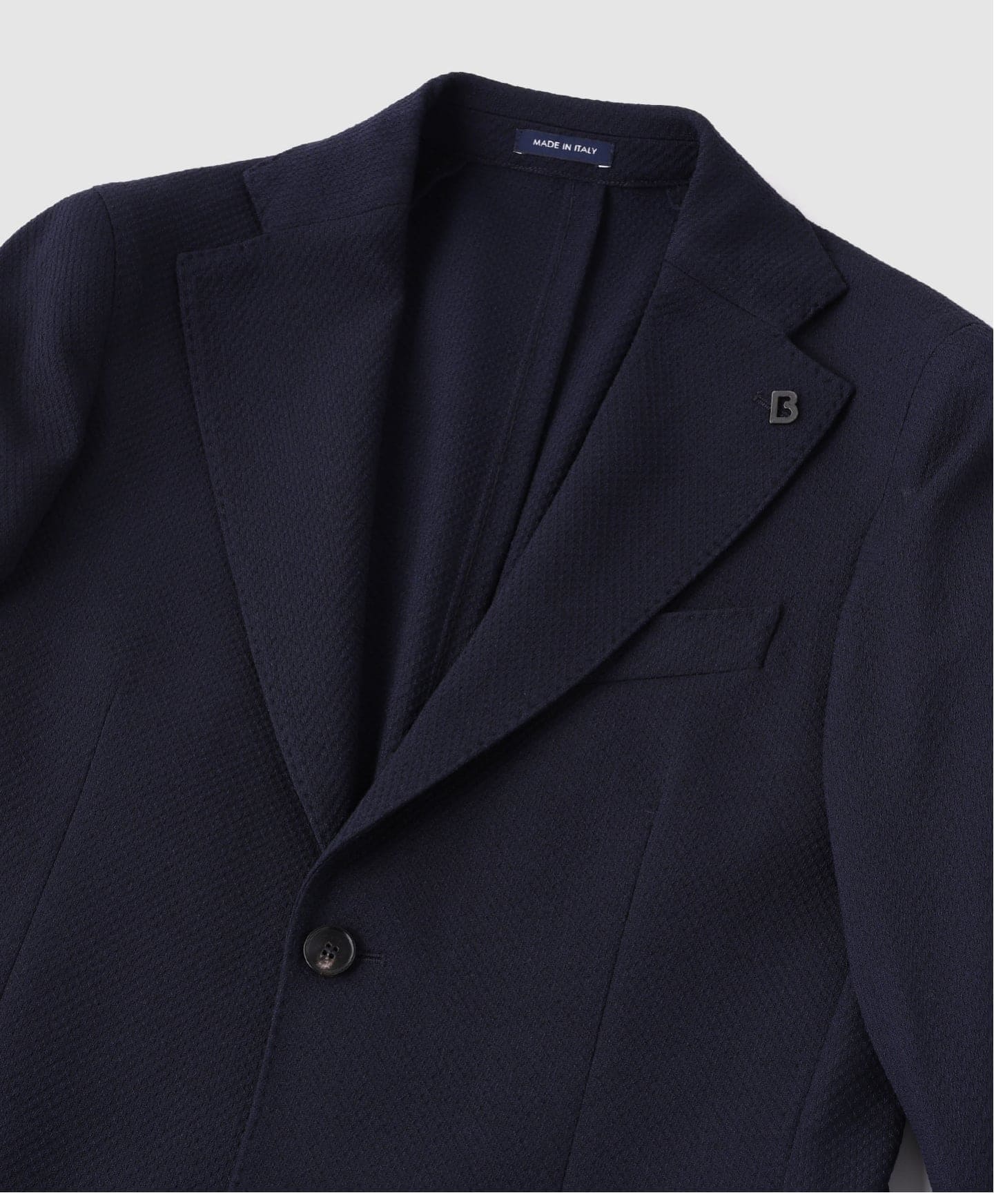 BRERAS (ブレラス) Jersey Dobby Solid ジャケット（テーラード