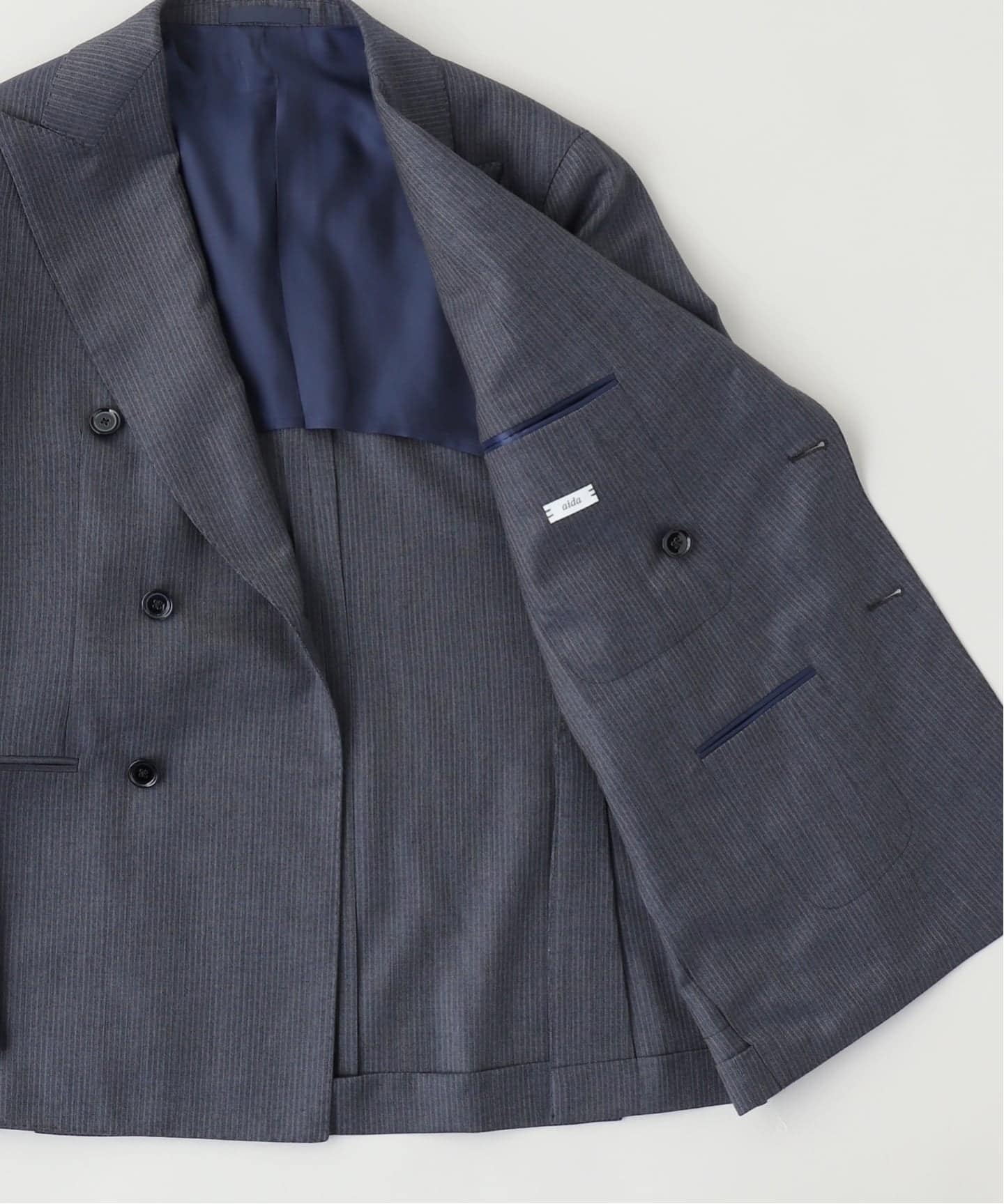 CARUSO(カルーゾ) Aida 6B Stripe Jacket（テーラードジャケット